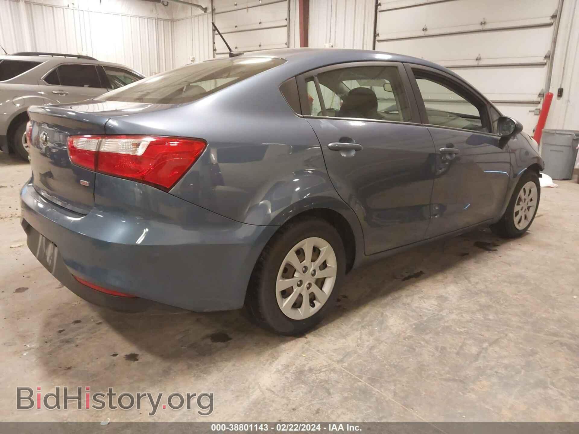 2016 KIA RIO - VIN: KNADM4A36G6531794 - Фото 4