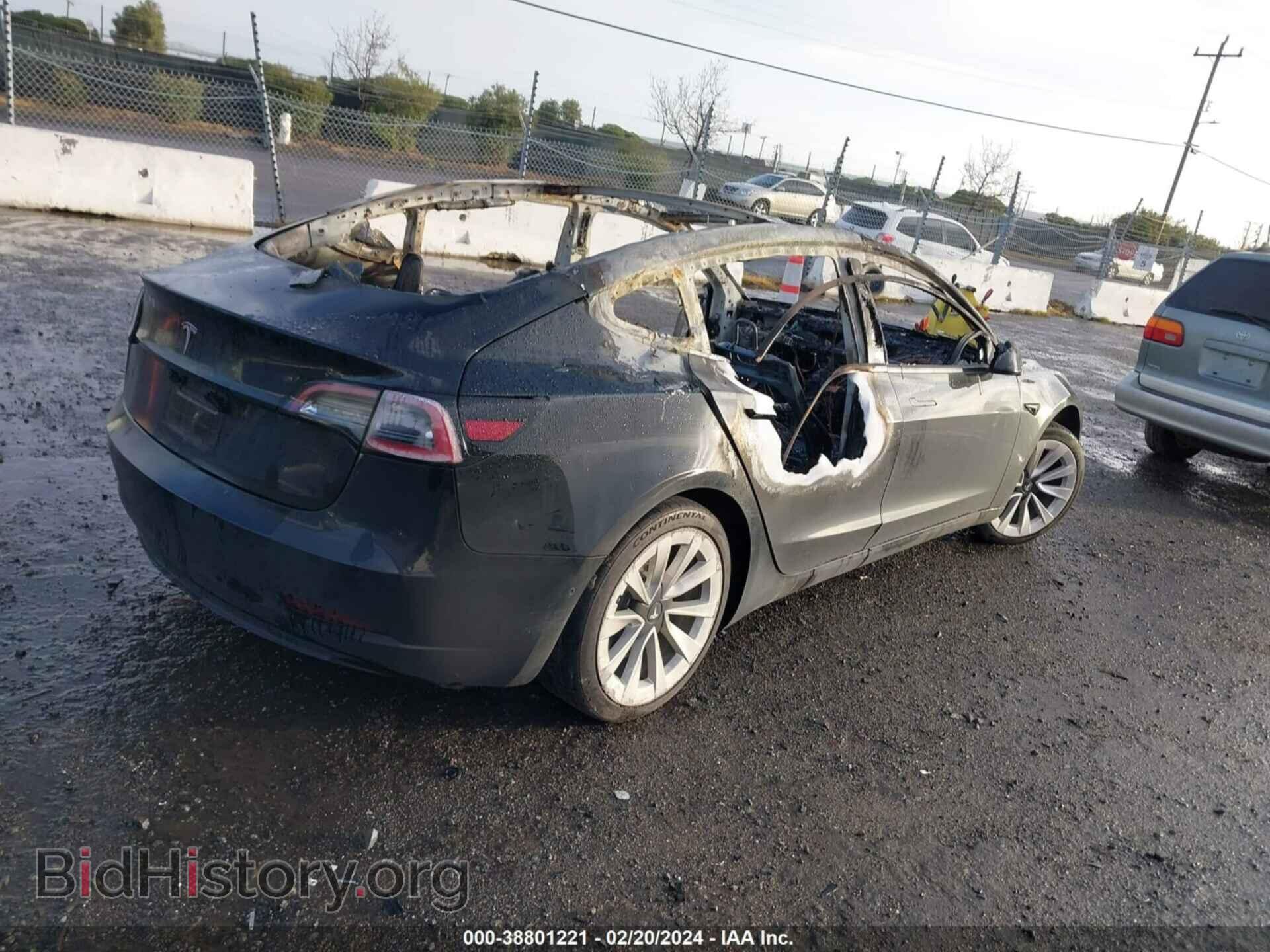 2022 TESLA MODEL 3 - VIN: 5YJ3E1EA6NF303251 - Фото 4