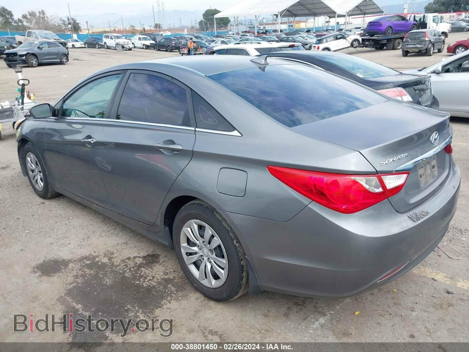 2013 HYUNDAI SONATA - VIN: 5NPEB4AC2DH521973 - Фото 3