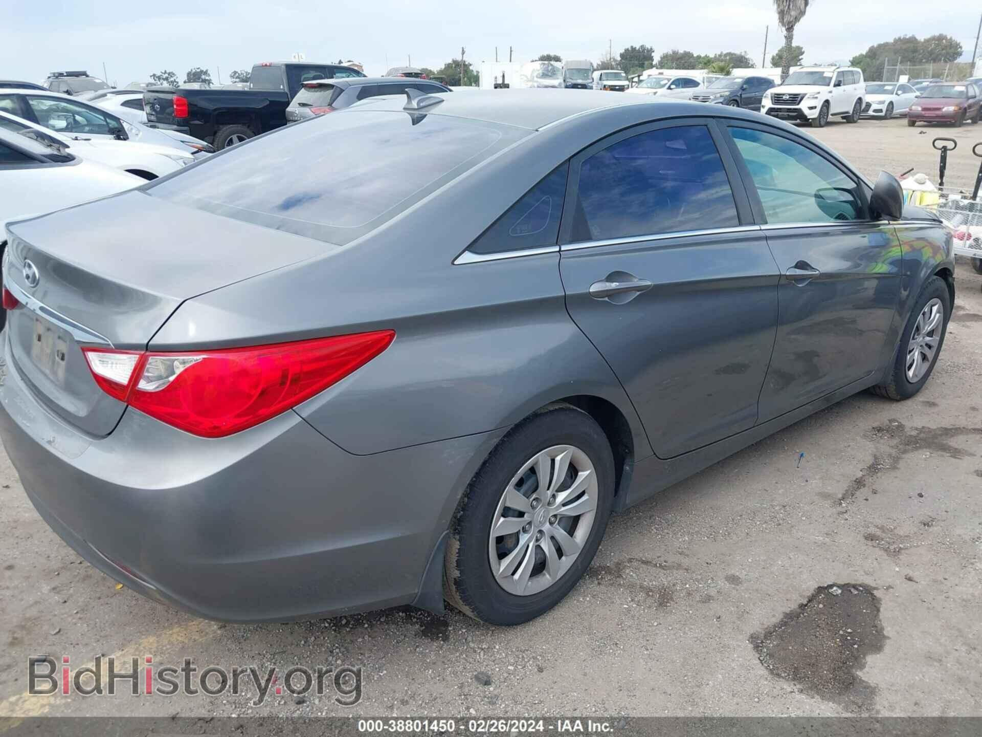 2013 HYUNDAI SONATA - VIN: 5NPEB4AC2DH521973 - Фото 4