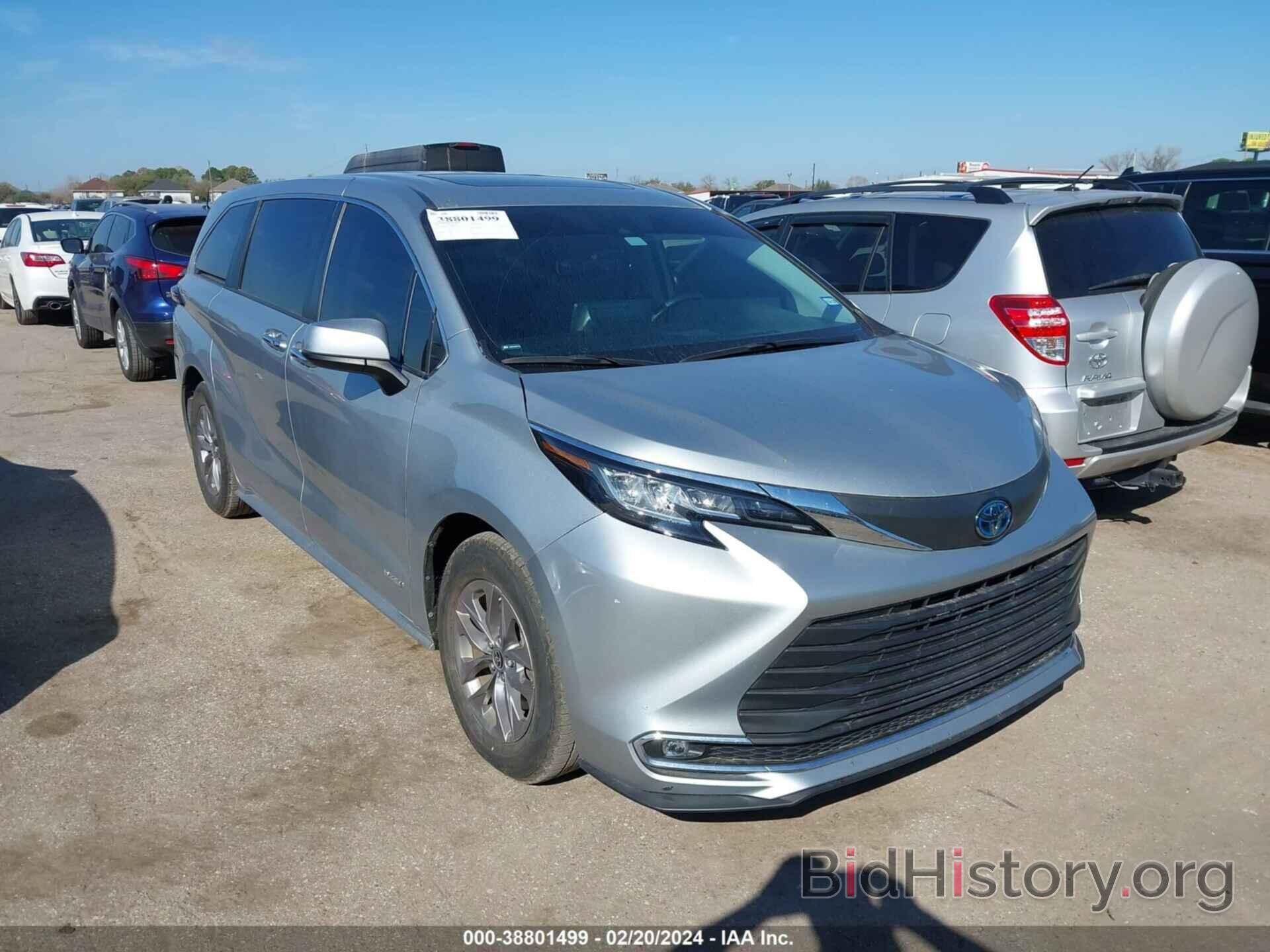 Photo 5TDYRKECXMS011615 - TOYOTA SIENNA 2021