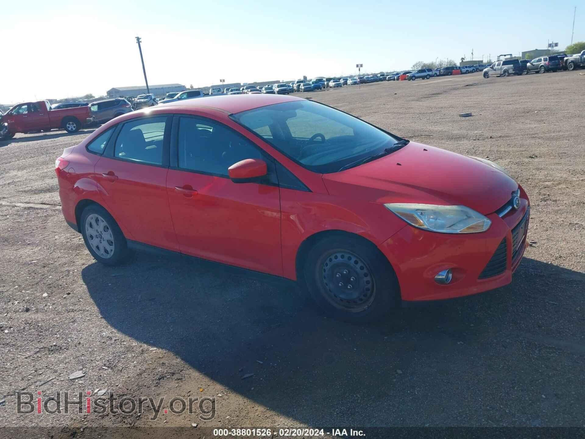Фотография 1FAHP3F22CL312564 - FORD FOCUS 2012