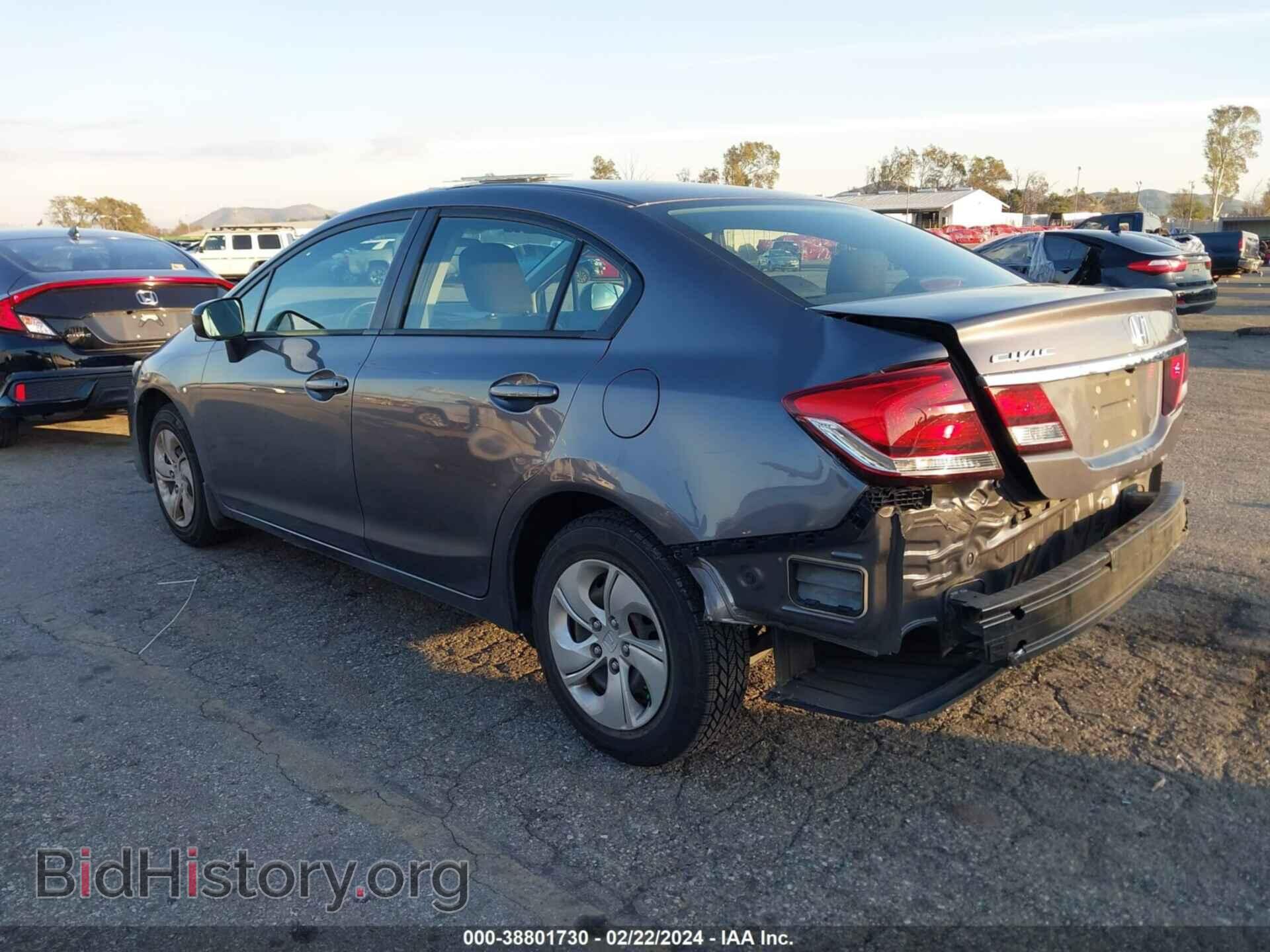 2014 HONDA CIVIC - VIN: 19XFB2F57EE269730 - Фото 3