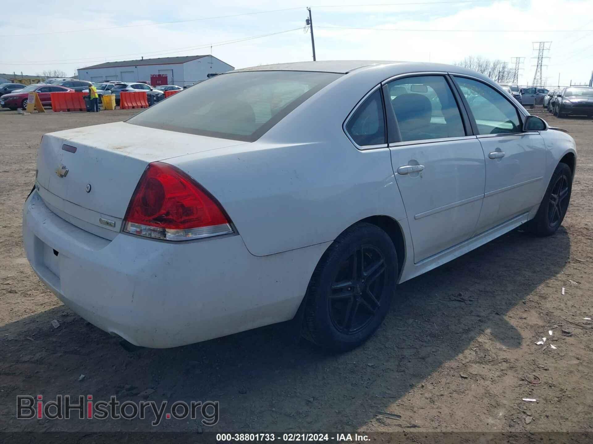 2013 CHEVROLET IMPALA - VIN: 2G1WD5E34D1259320 - Фото 4