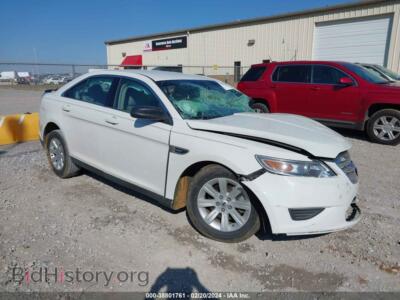 2012 Ford TAURUS SE, белый — VIN 1FAHP2DW0CG106832, IAAI
