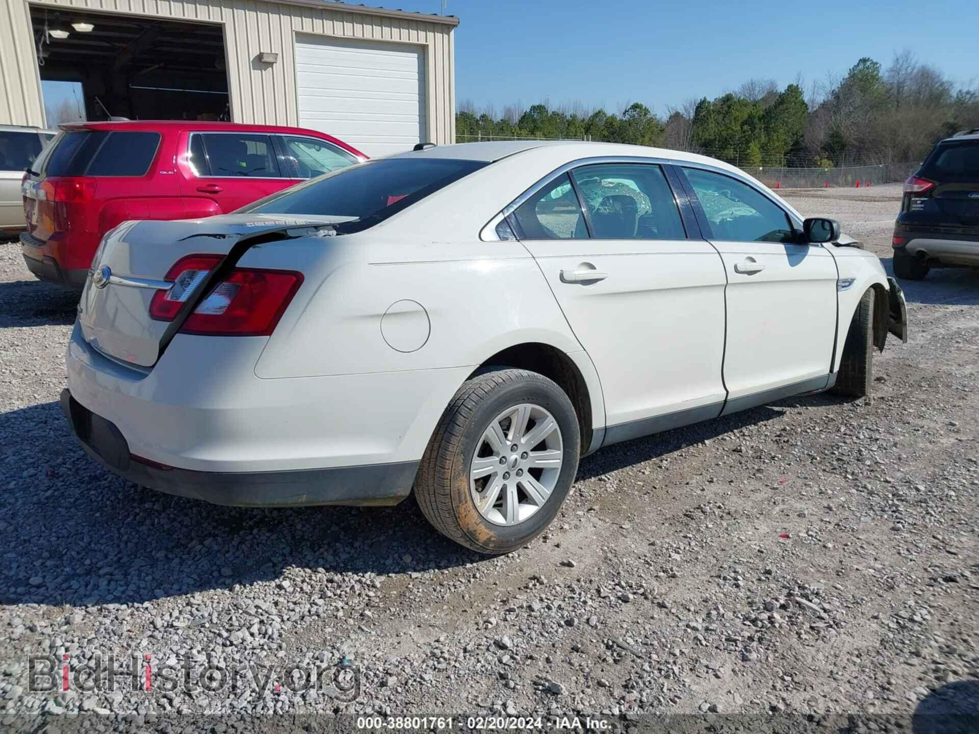 2012 FORD TAURUS - VIN: 1FAHP2DW0CG106832 - Фото 4