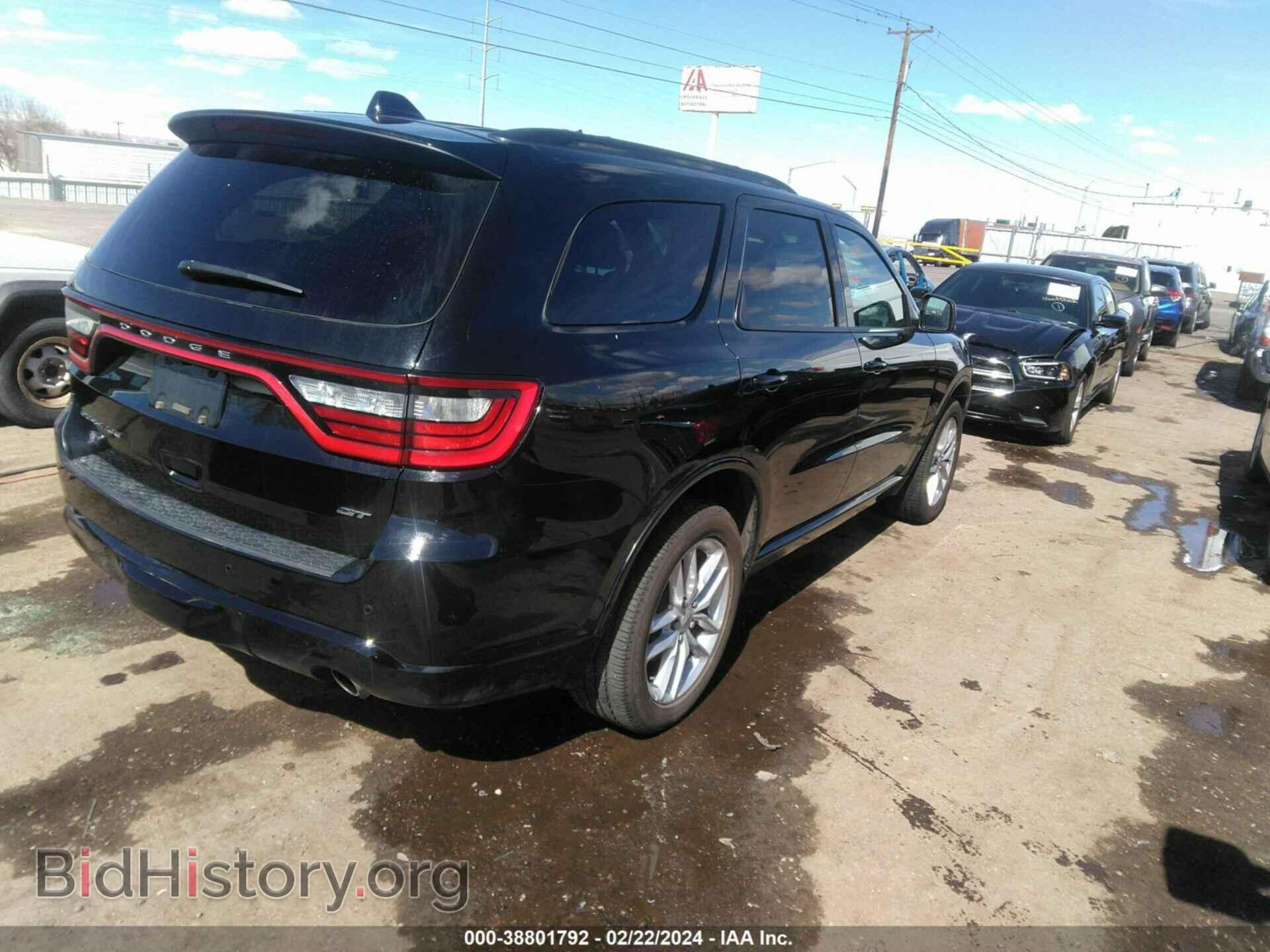 2023 DODGE DURANGO - VIN: 1C4RDJDG4PC637667 - Фото 4