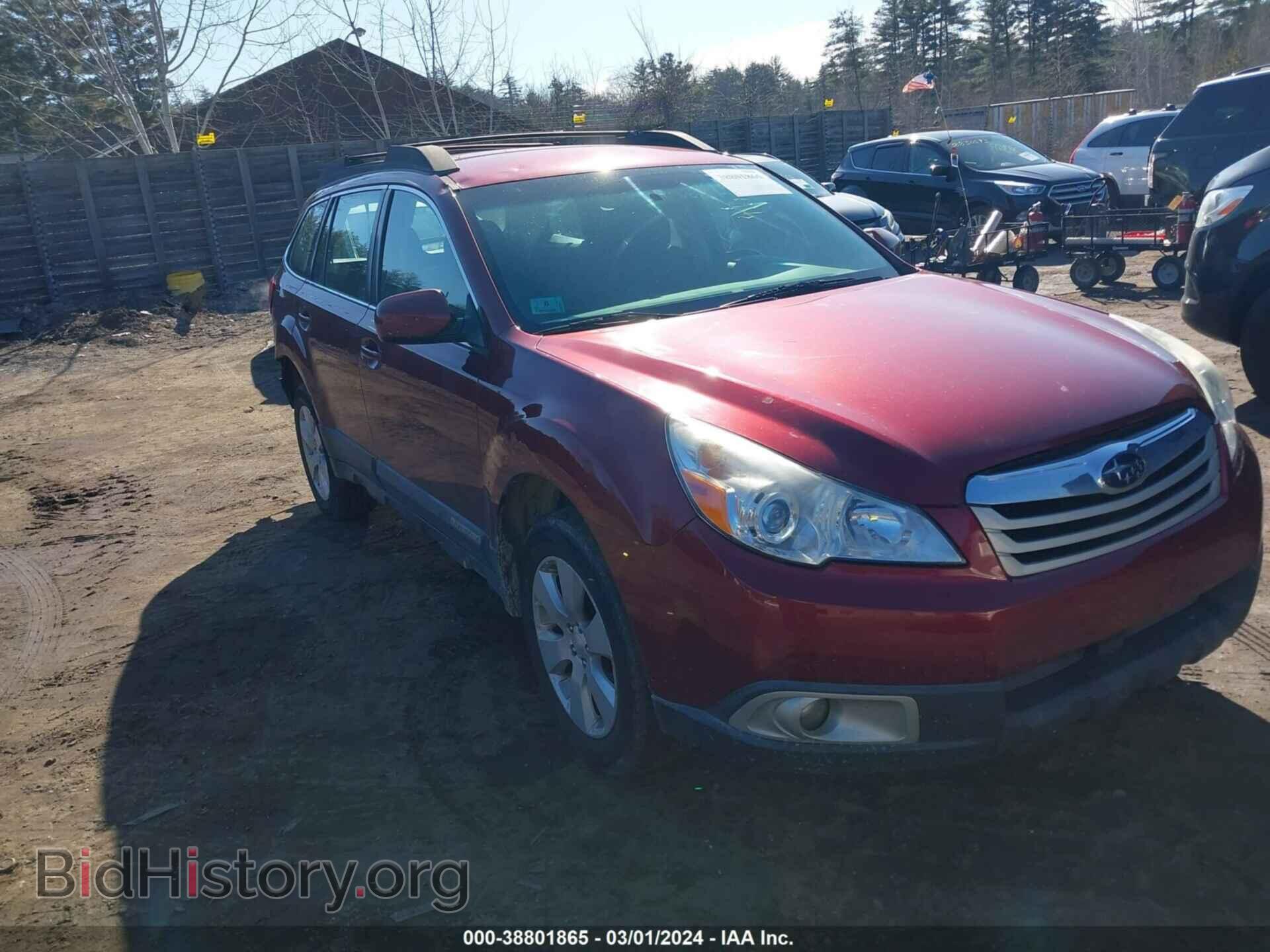 Фотография 4S4BRBAC4C3218198 - SUBARU OUTBACK 2012