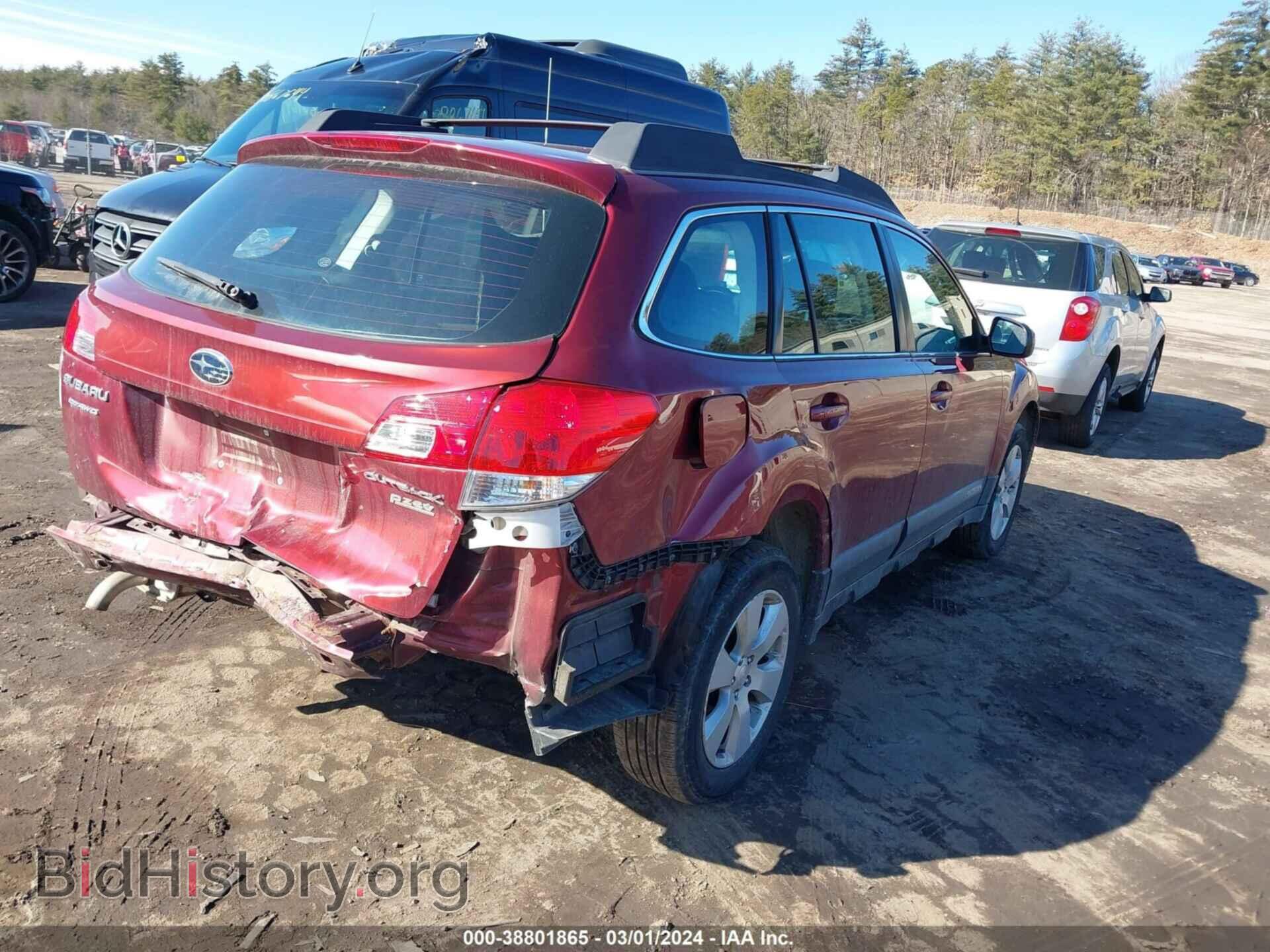 2012 SUBARU OUTBACK - VIN: 4S4BRBAC4C3218198 - Фото 4