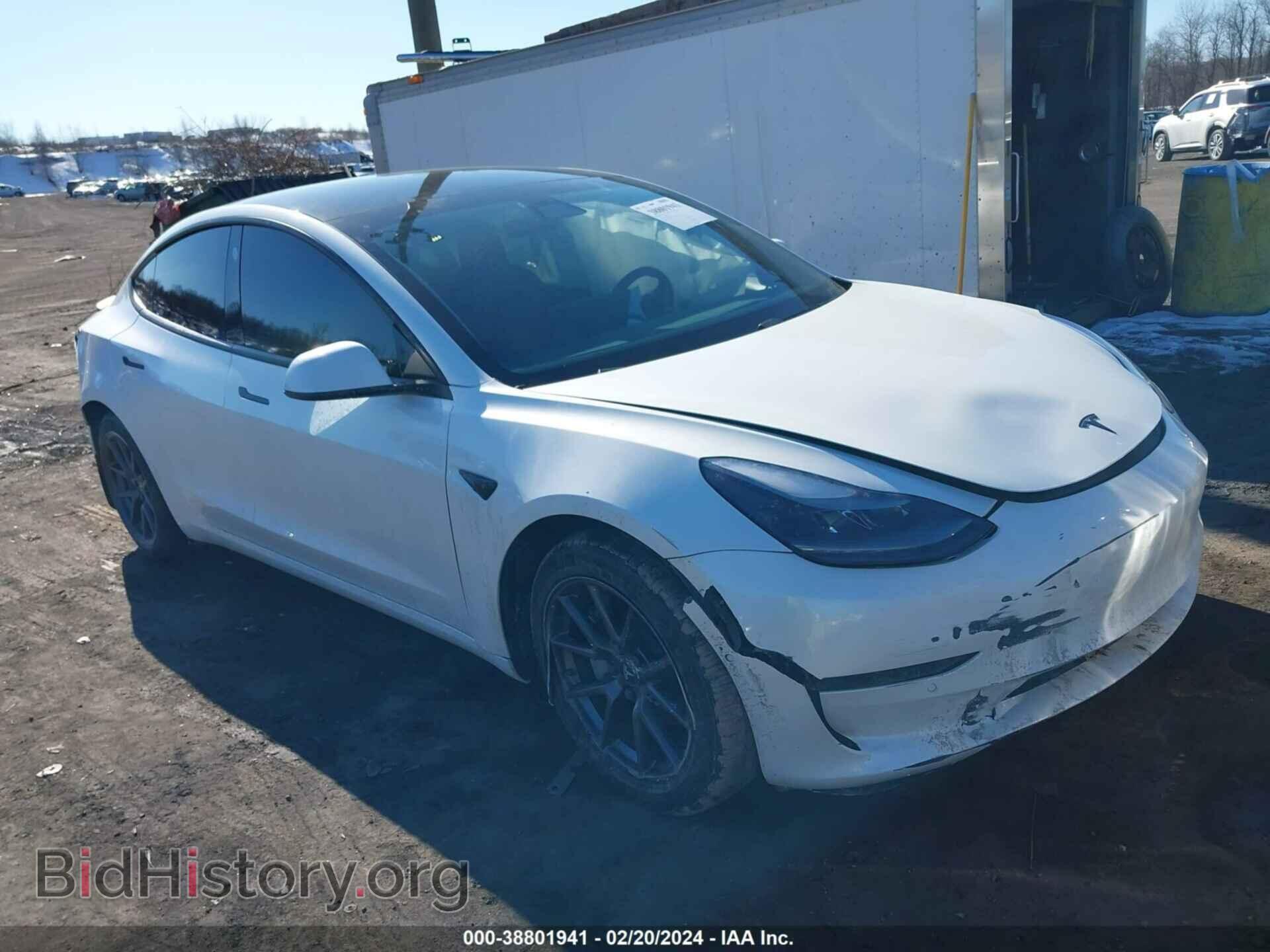 Photo 5YJ3E1EA3MF043826 - TESLA MODEL 3 2021