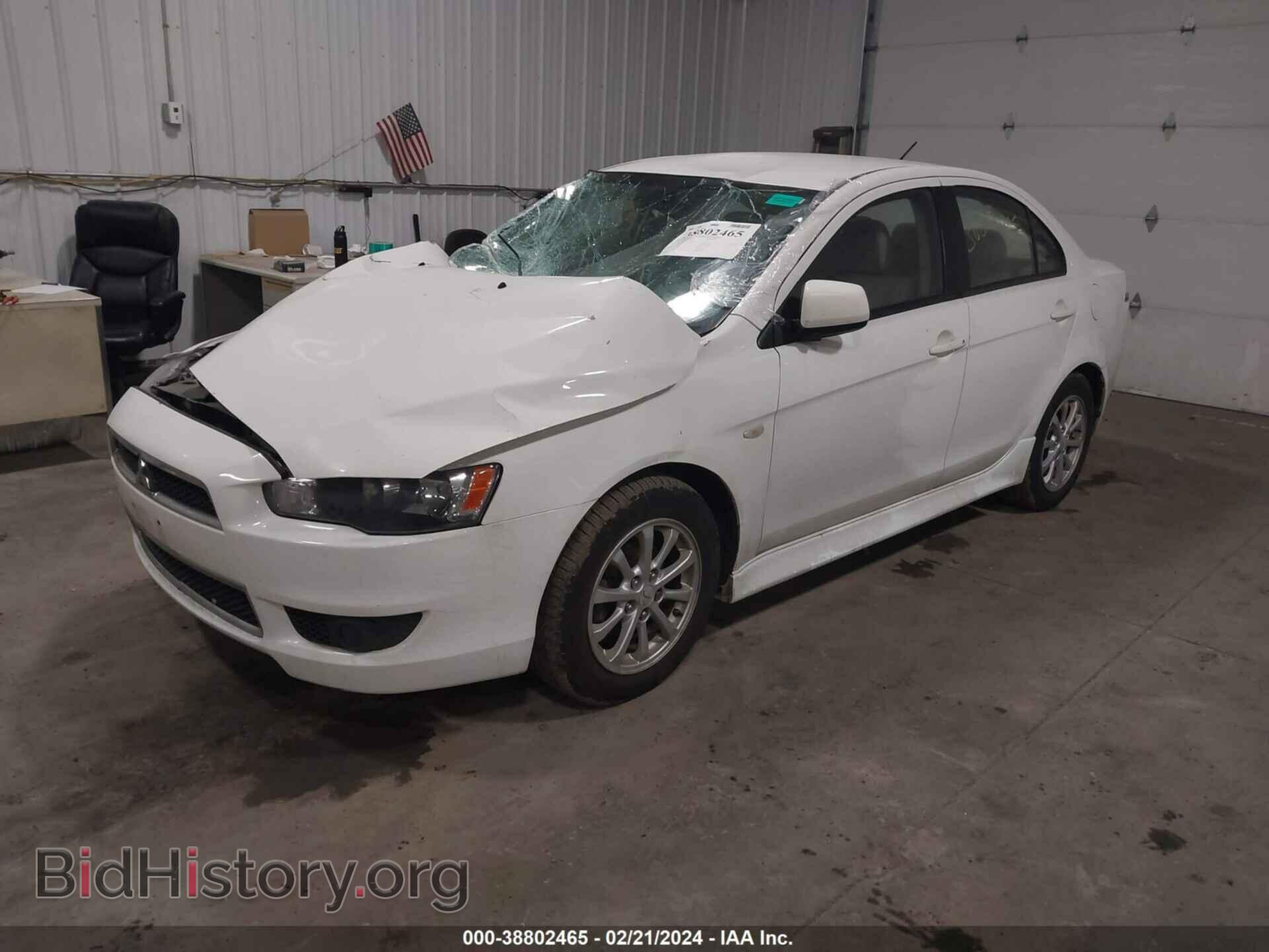 2012 MITSUBISHI LANCER - VIN: JA32V2FW3CU010308 - Фото 2