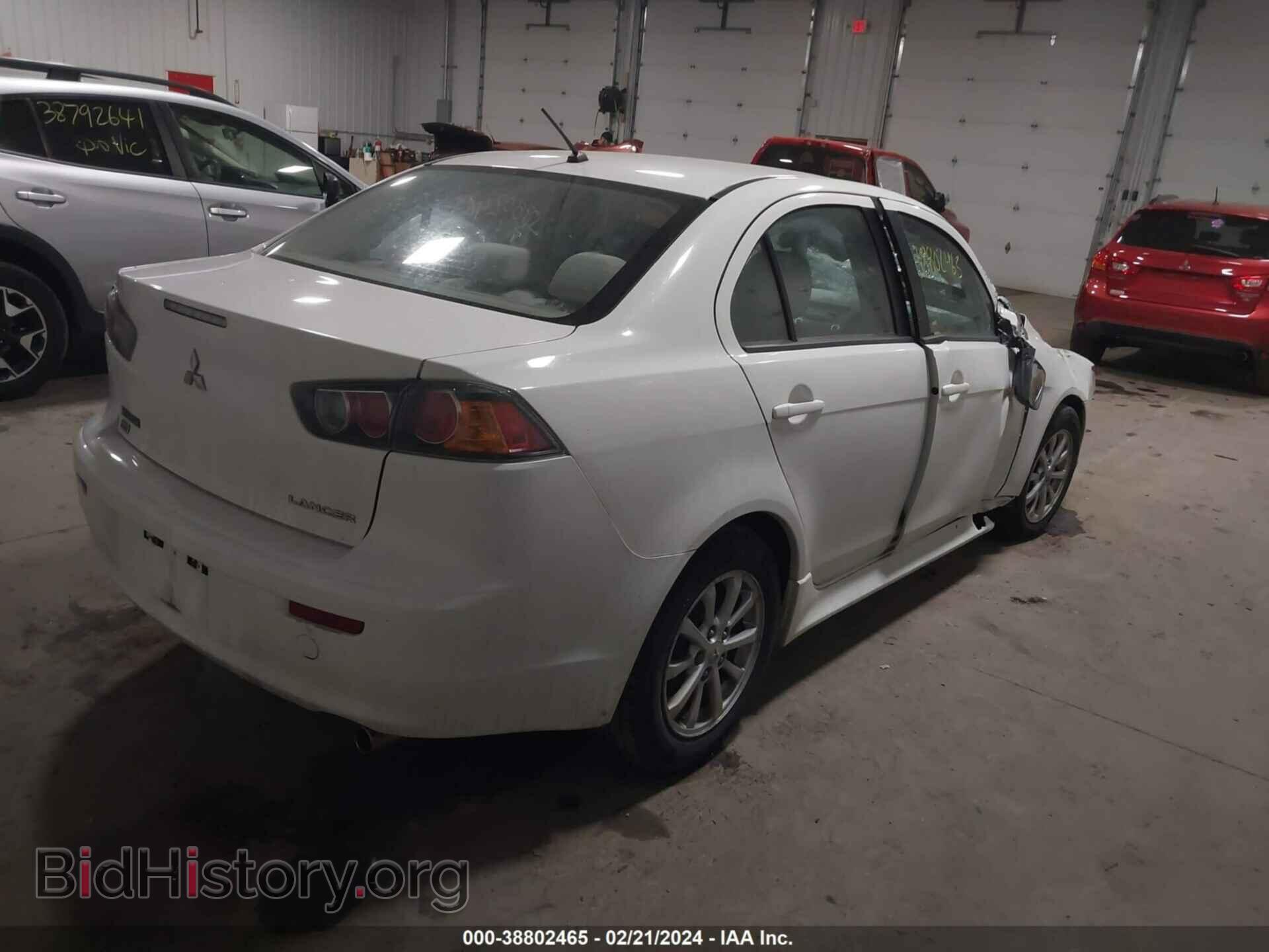 2012 MITSUBISHI LANCER - VIN: JA32V2FW3CU010308 - Фото 4