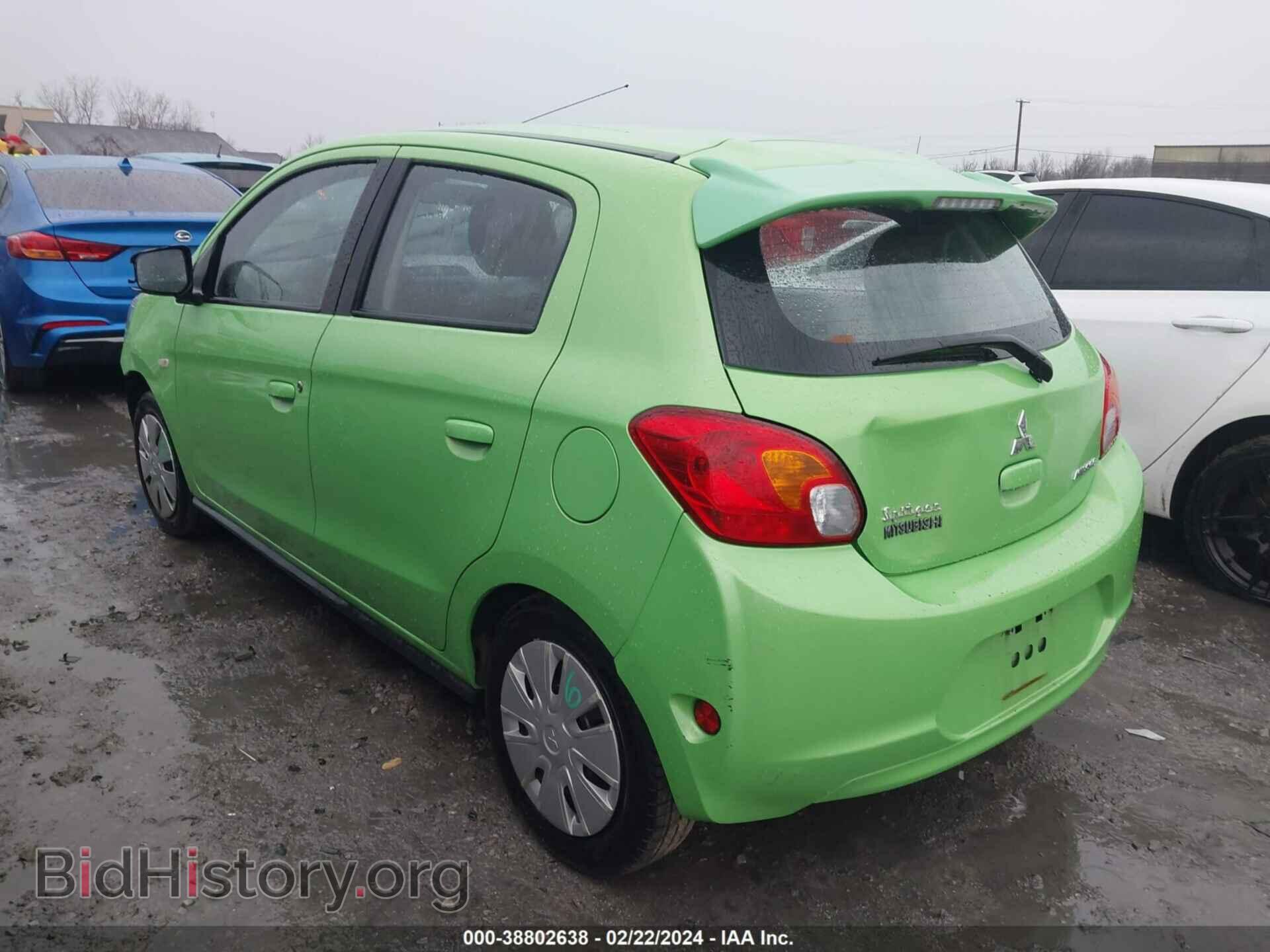 2014 MITSUBISHI MIRAGE - VIN: ML32A3HJ2EH006771 - Фото 3