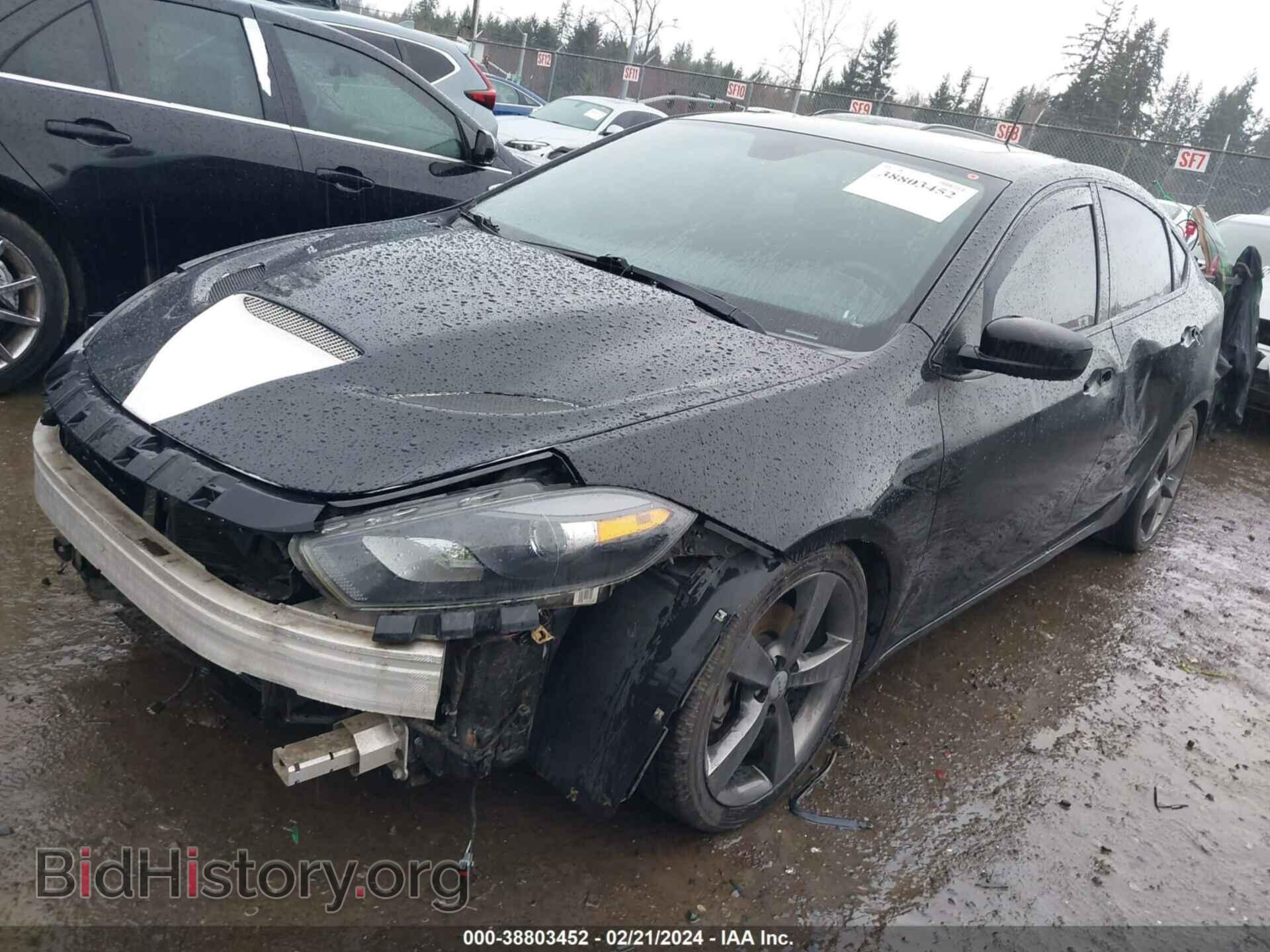 2015 DODGE DART - VIN: 1C3CDFBB2FD380709 - Фото 2