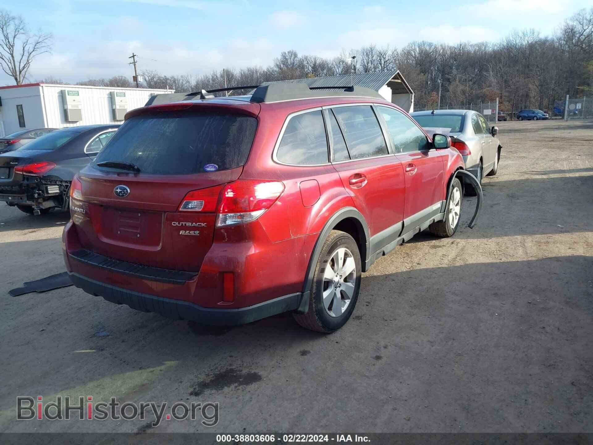 2012 SUBARU OUTBACK - VIN: 4S4BRBKC9C3297270 - Фото 4