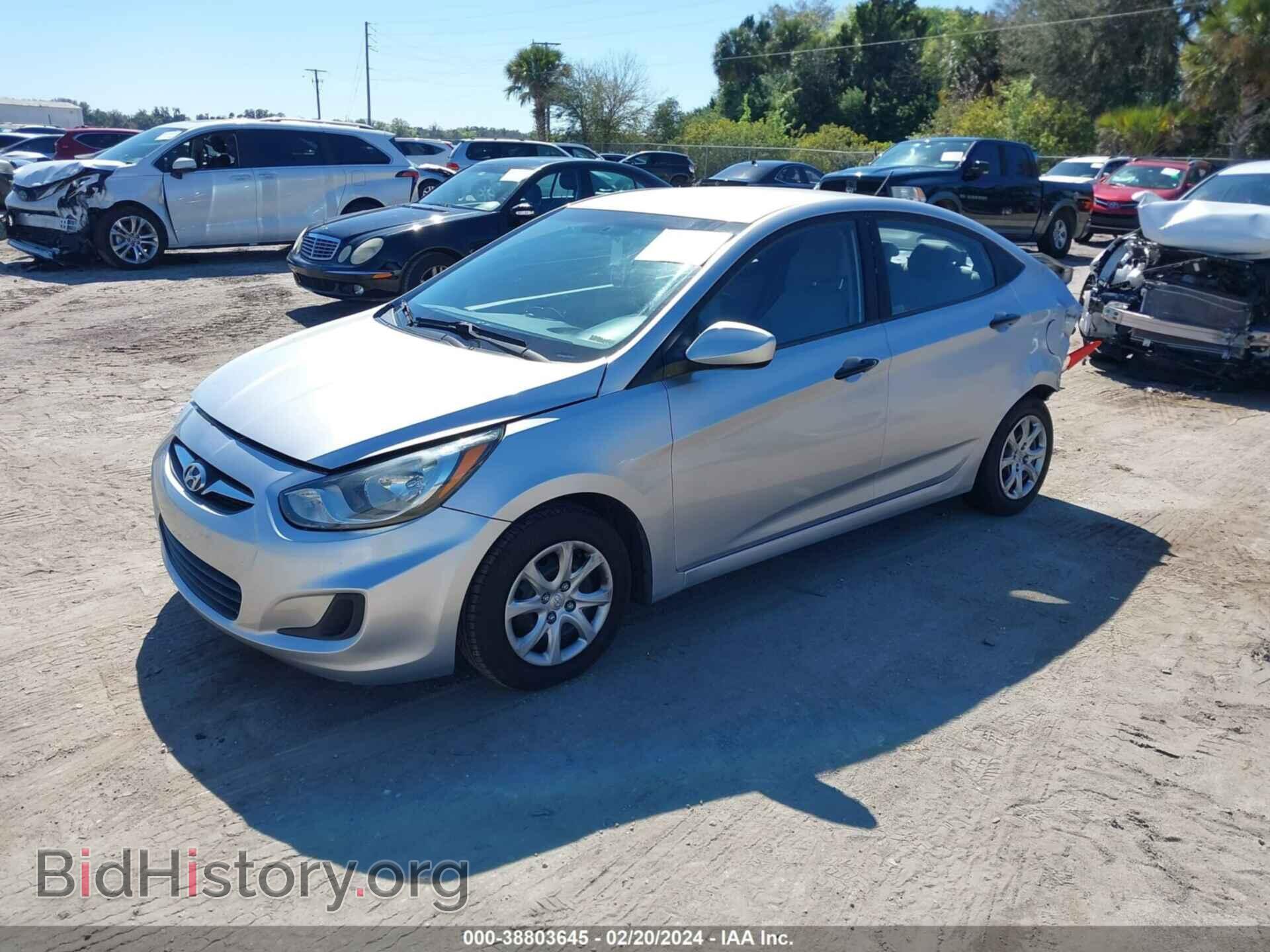 2012 HYUNDAI ACCENT - VIN: KMHCT4AE8CU081179 - Фото 2