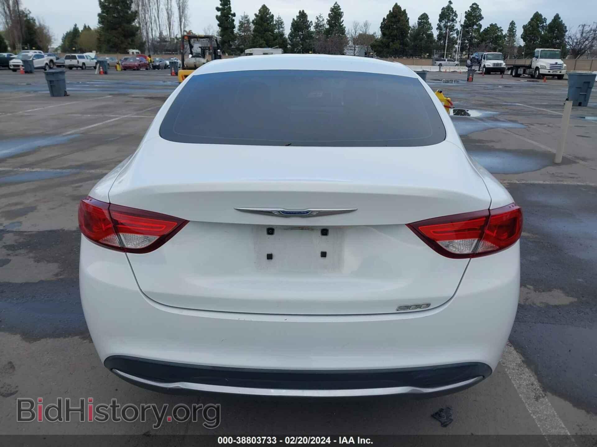 2015 CHRYSLER 200 - VIN: 1C3CCCAB4FN625071 - Фото 16