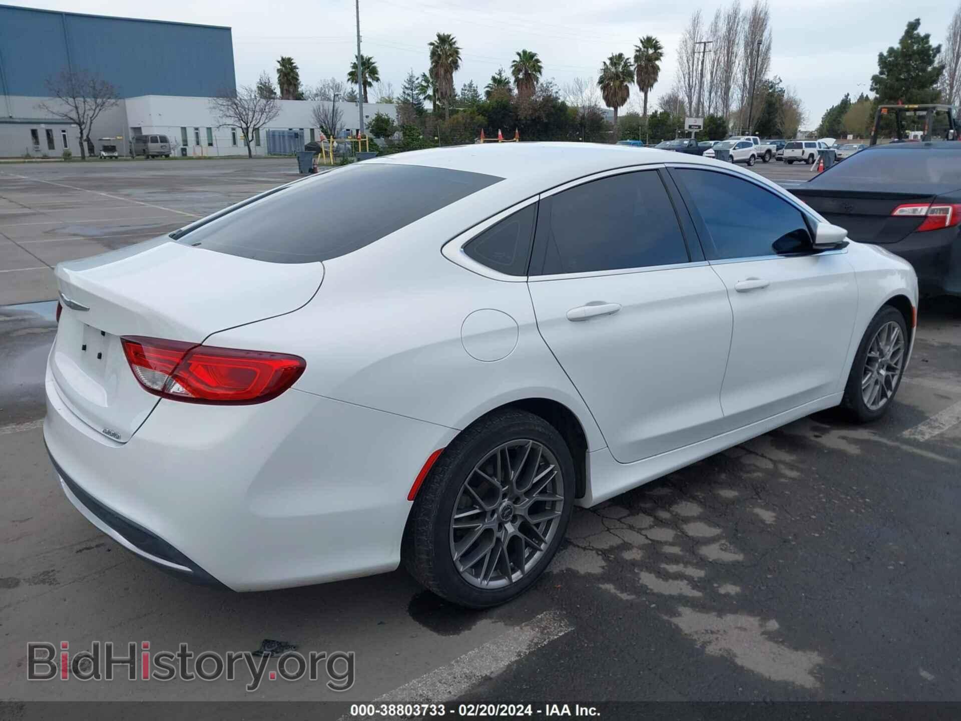 2015 CHRYSLER 200 - VIN: 1C3CCCAB4FN625071 - Фото 4