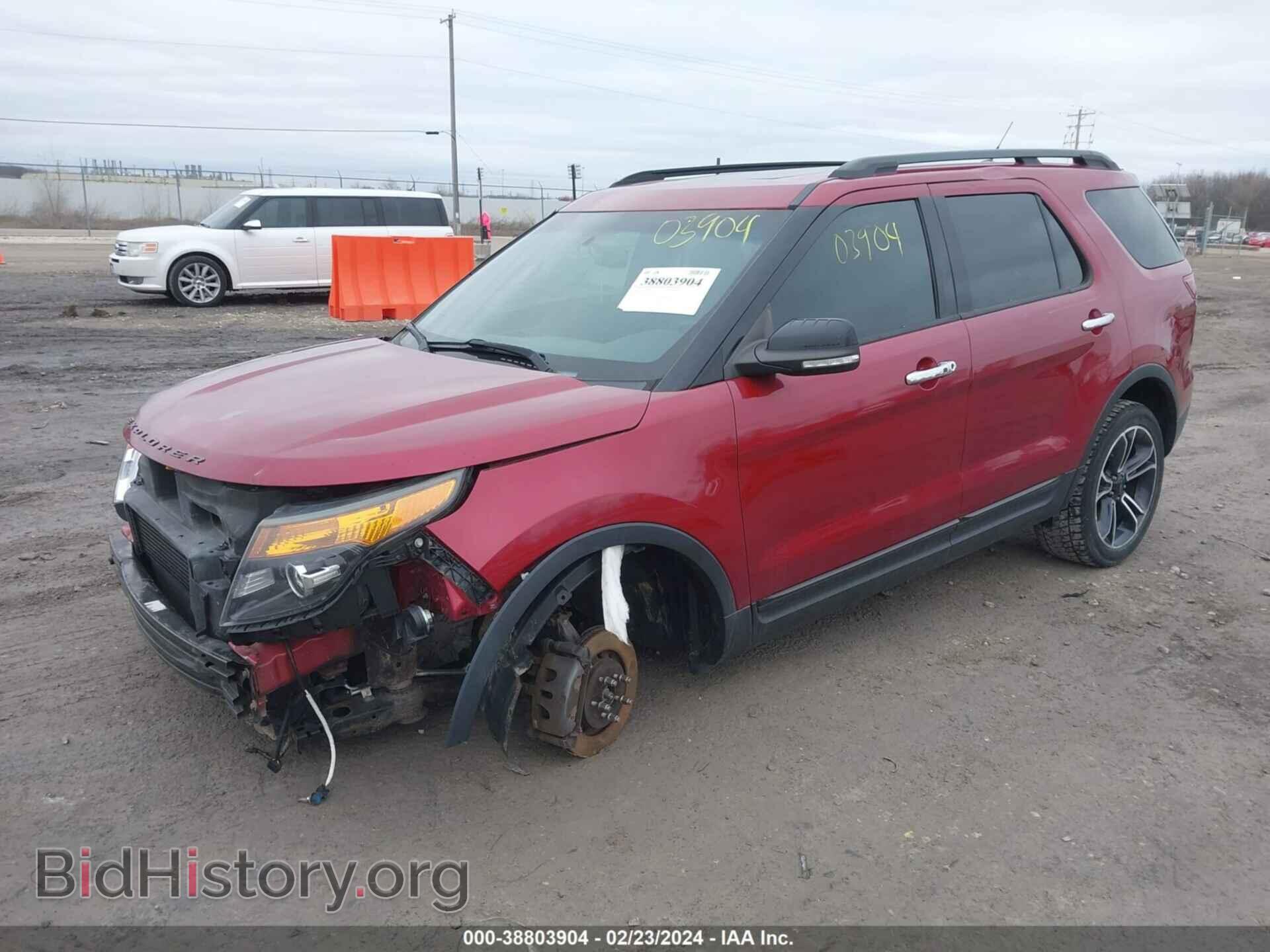 2014 FORD EXPLORER - VIN: 1FM5K8GT6EGB40725 - Фото 2