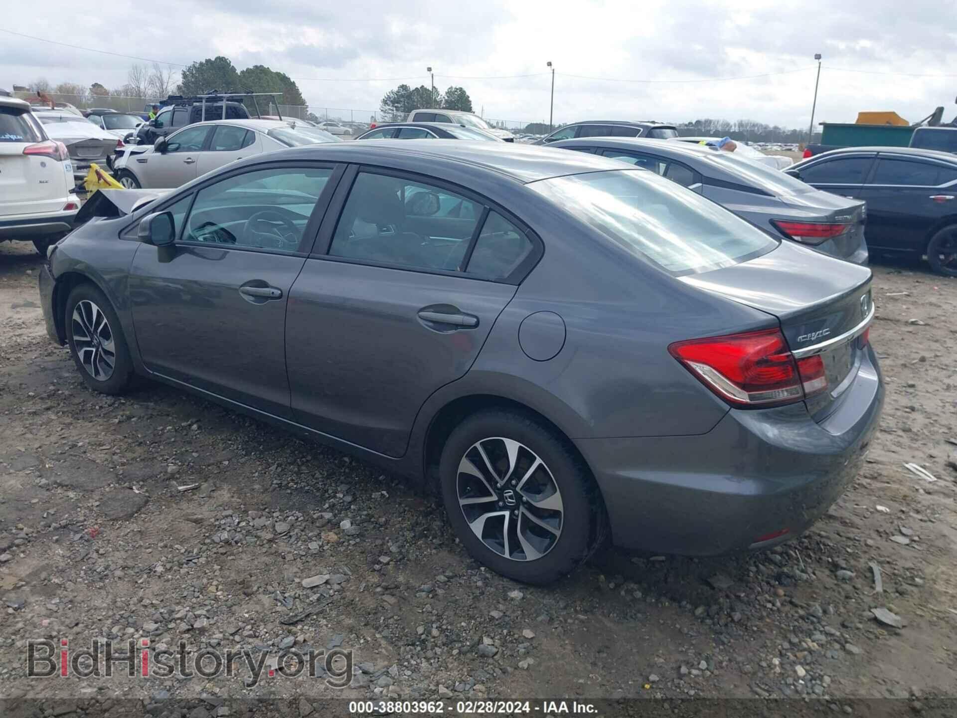 2013 HONDA CIVIC - VIN: 2HGFB2F86DH522728 - Фото 3