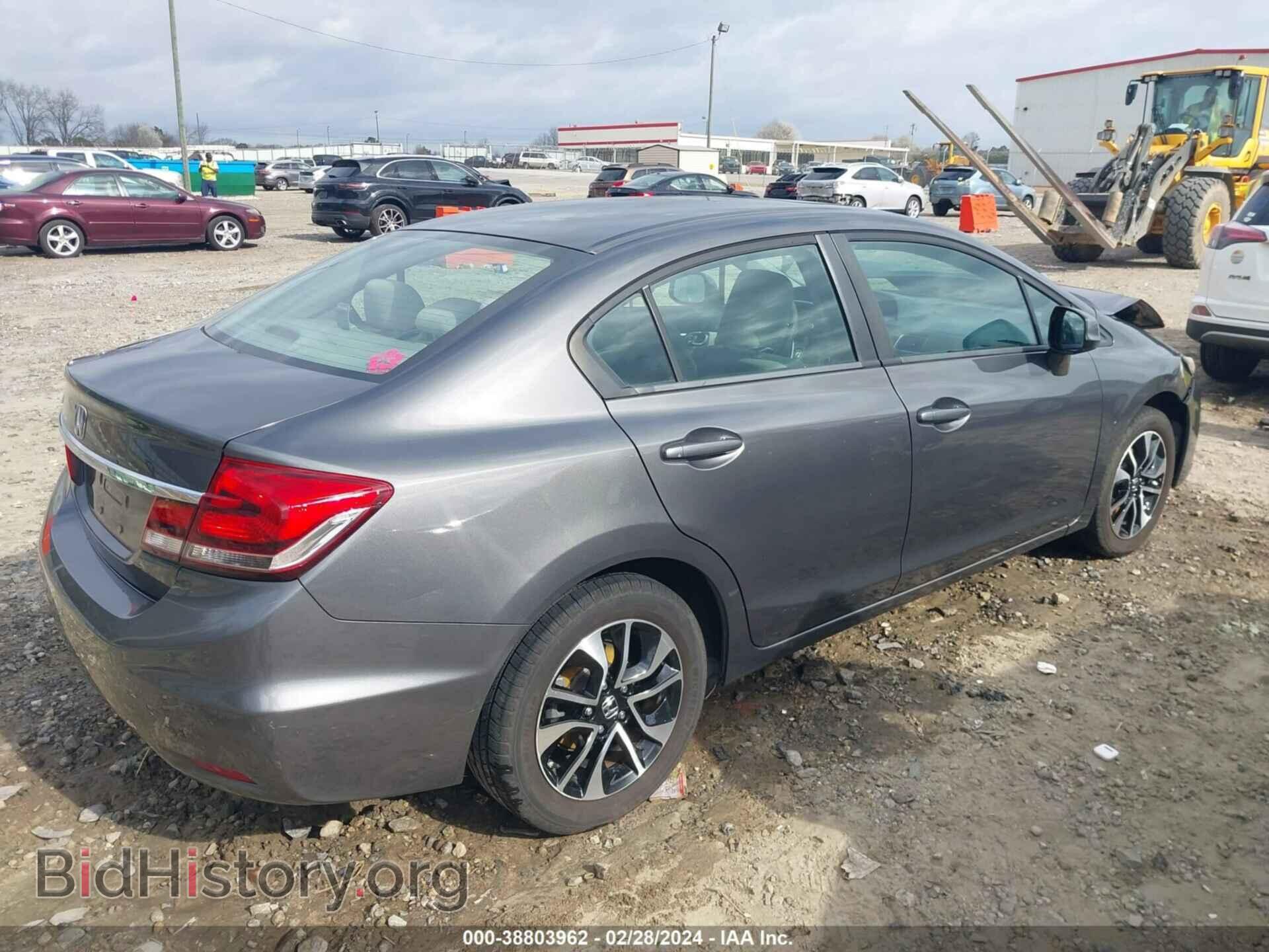 2013 HONDA CIVIC - VIN: 2HGFB2F86DH522728 - Фото 4