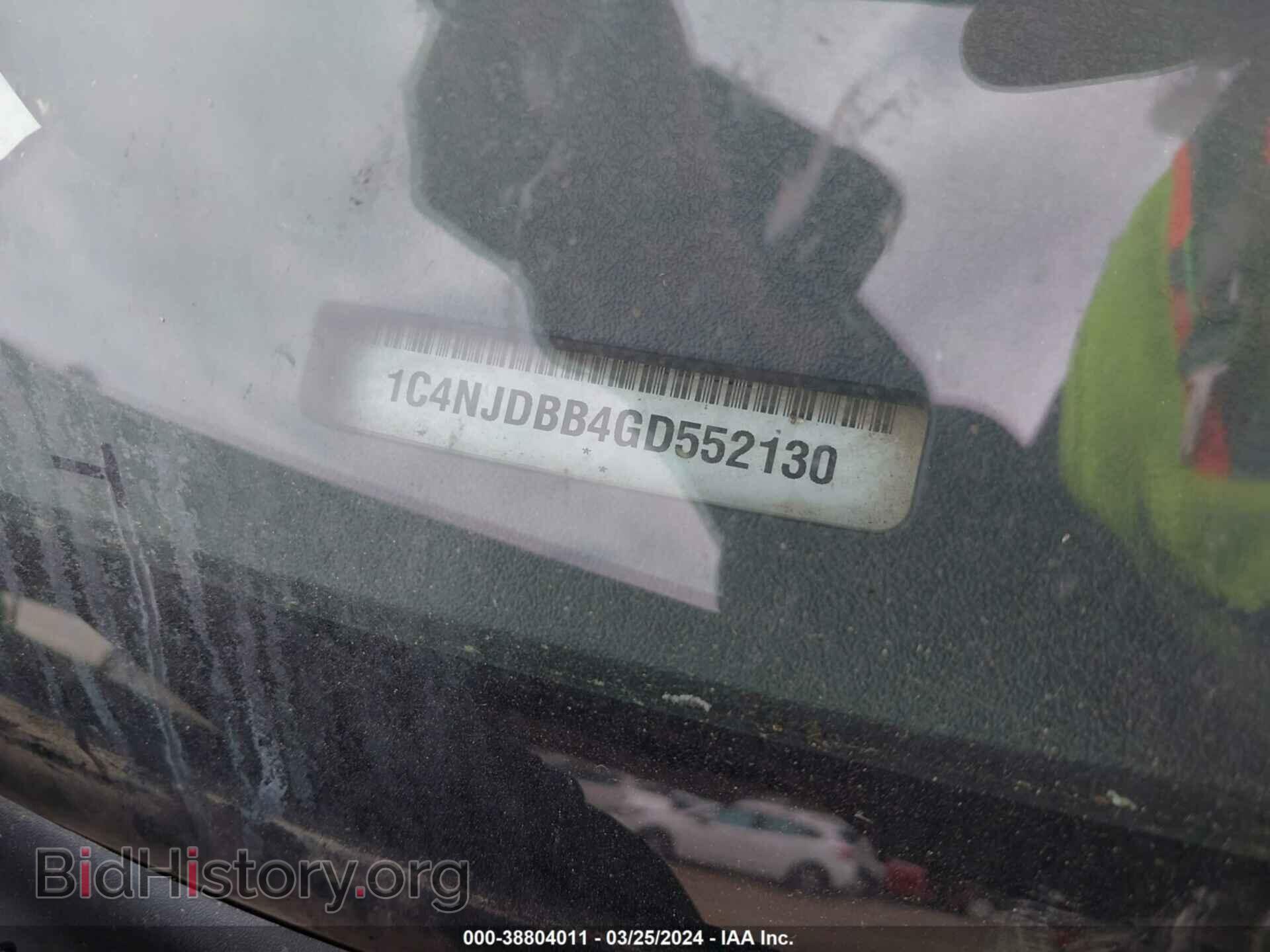 2016 JEEP COMPASS - VIN: 1C4NJDBB4GD552130 - Фото 9