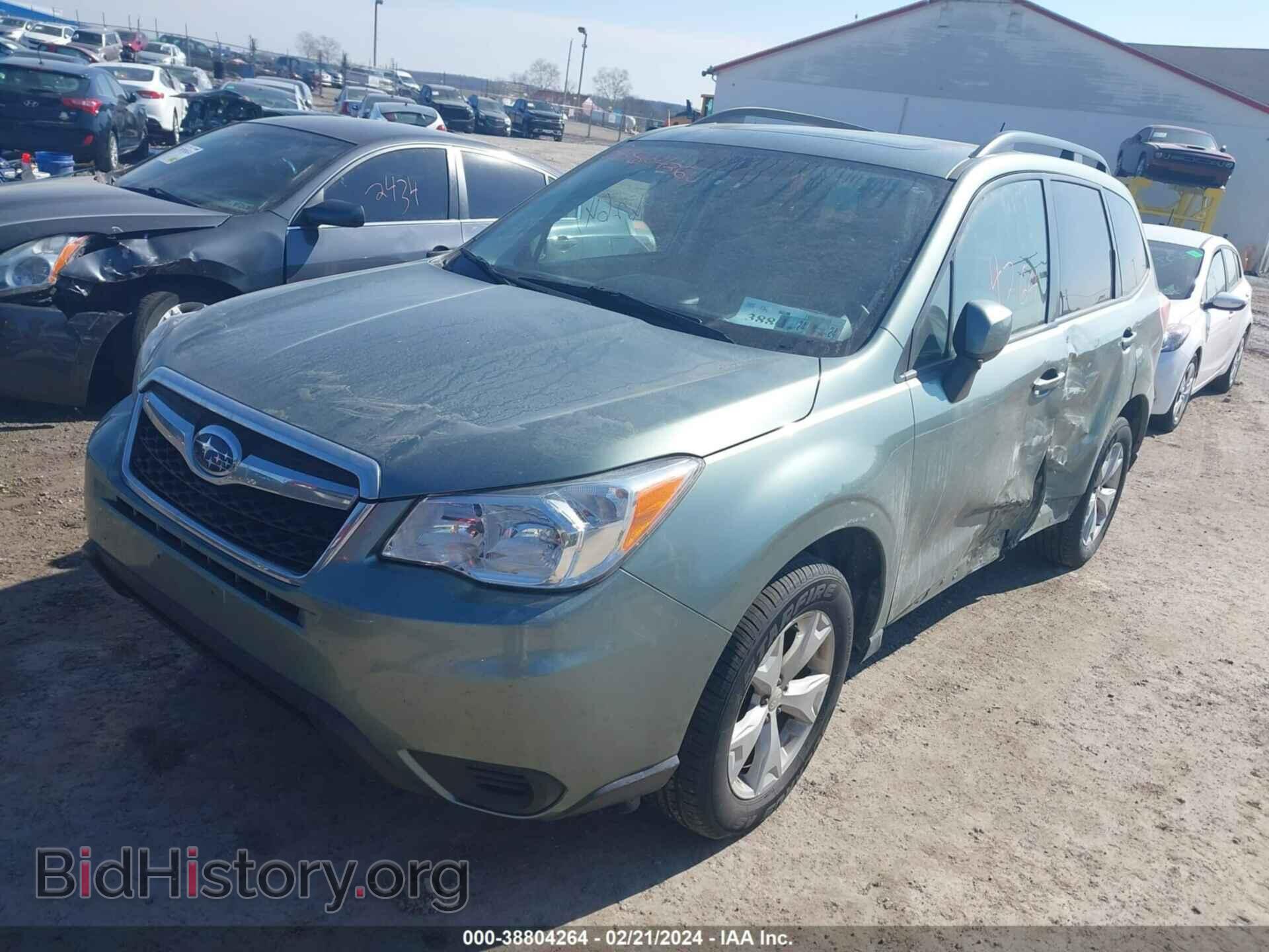 2014 SUBARU FORESTER - VIN: JF2SJAEC5EH556894 - Фото 2