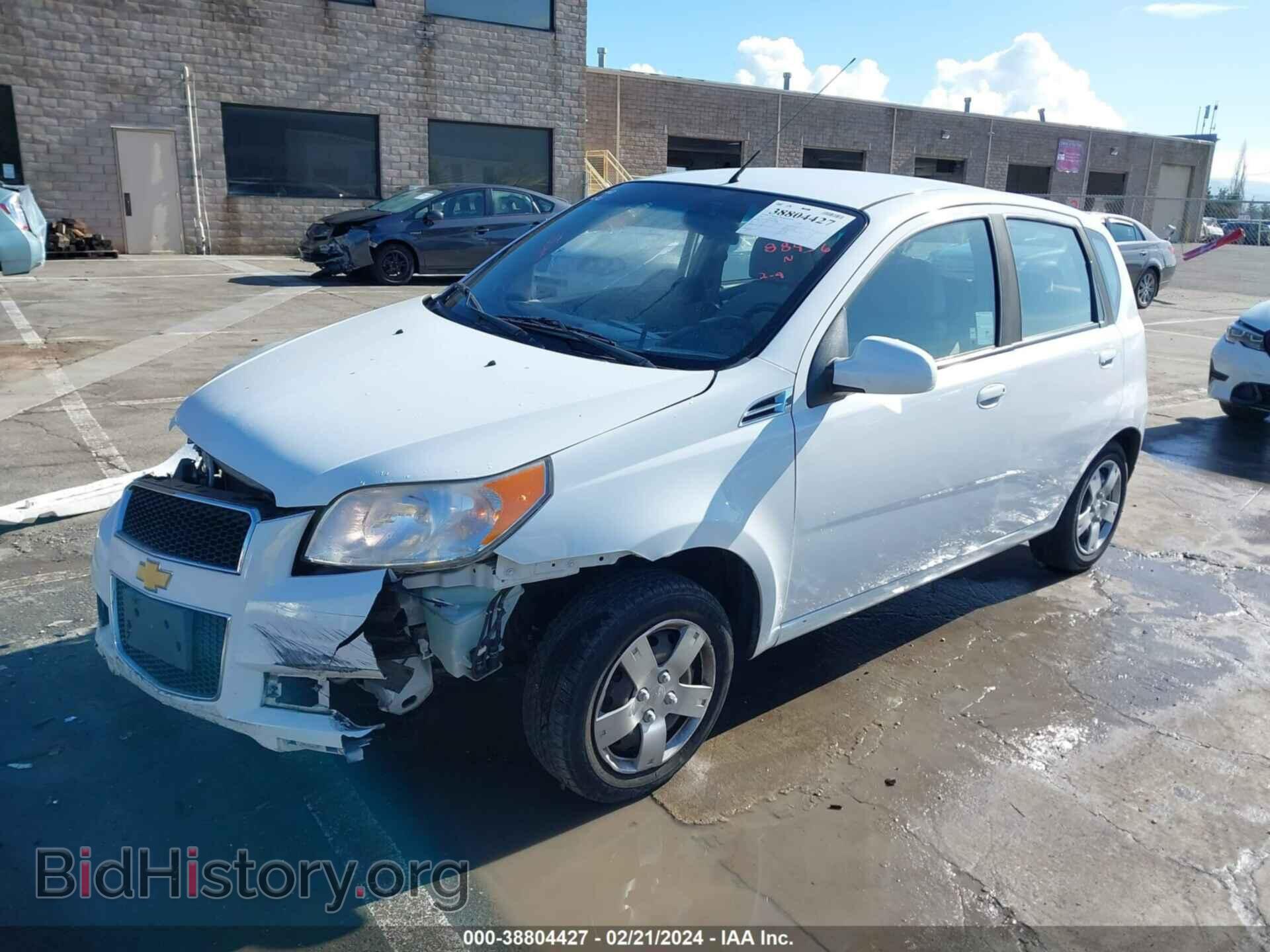 2011 CHEVROLET AVEO - VIN: KL1TD6DE2BB155223 - Фото 2