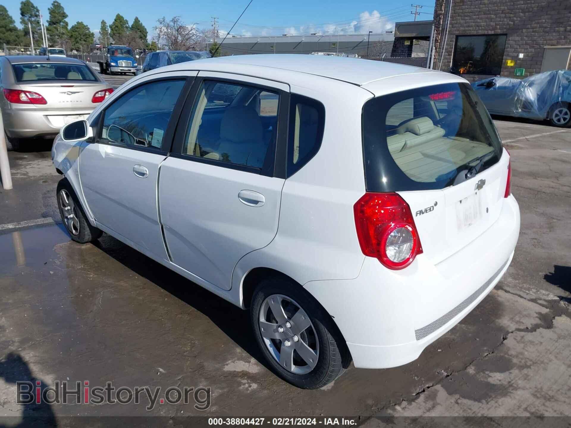 2011 CHEVROLET AVEO - VIN: KL1TD6DE2BB155223 - Фото 3