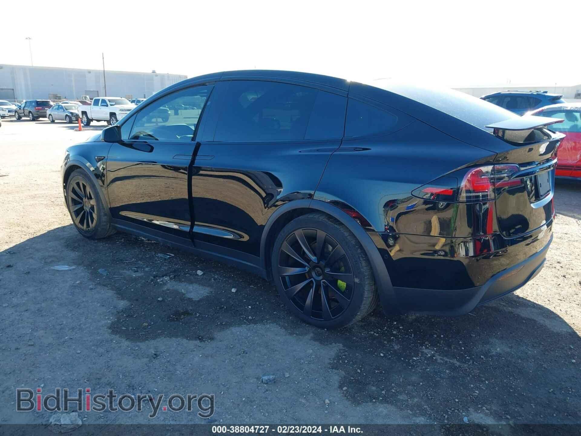 2022 TESLA MODEL X - VIN: 7SAXCBE69NF346106 - Фото 3