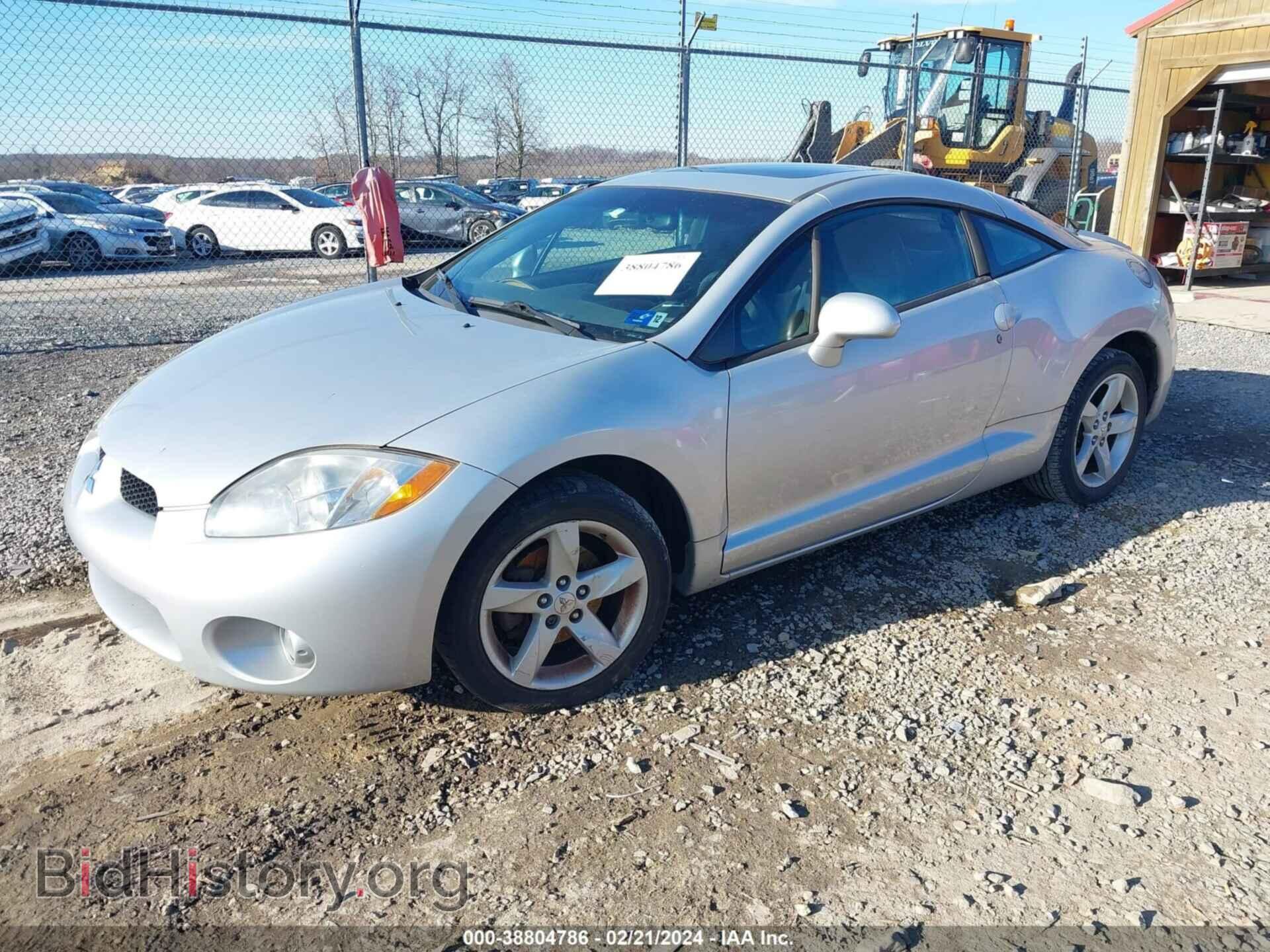 2007 MITSUBISHI ECLIPSE - VIN: 4A3AK24F67E005545 - Фото 2