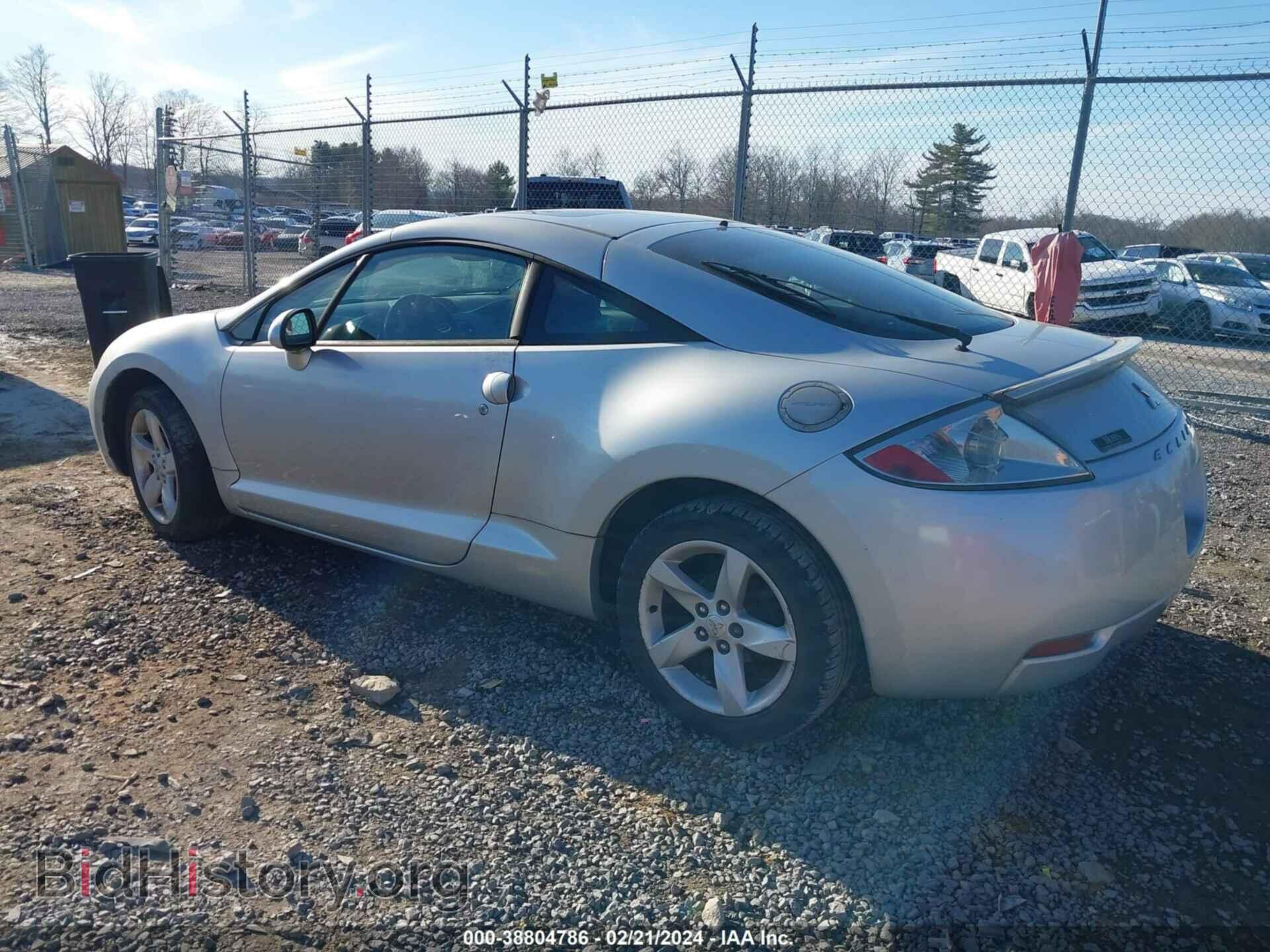 2007 MITSUBISHI ECLIPSE - VIN: 4A3AK24F67E005545 - Фото 3