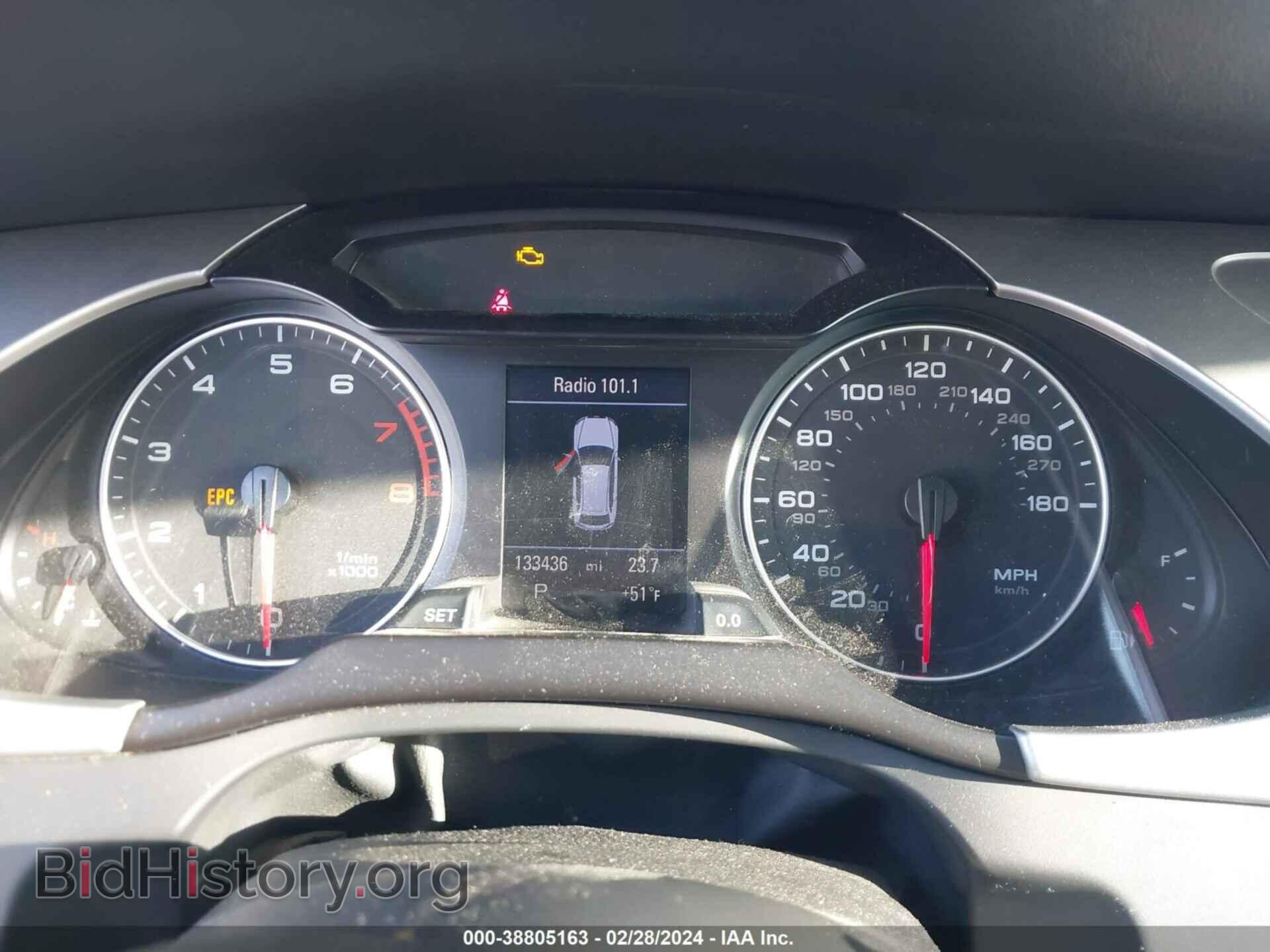 2009 AUDI A4 - VIN: WAUGF78K99A127829 - Фото 7