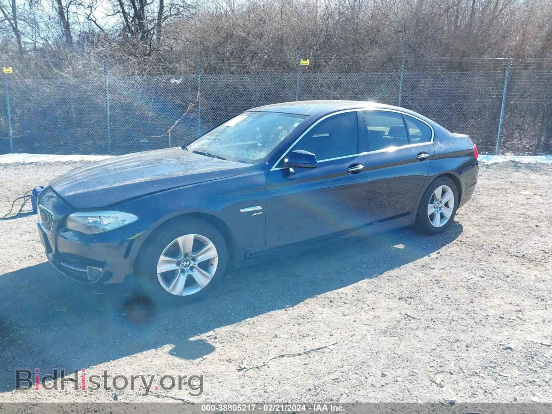 2012 BMW 528I - VIN: WBAXH5C5XCDW07237 - Фото 2