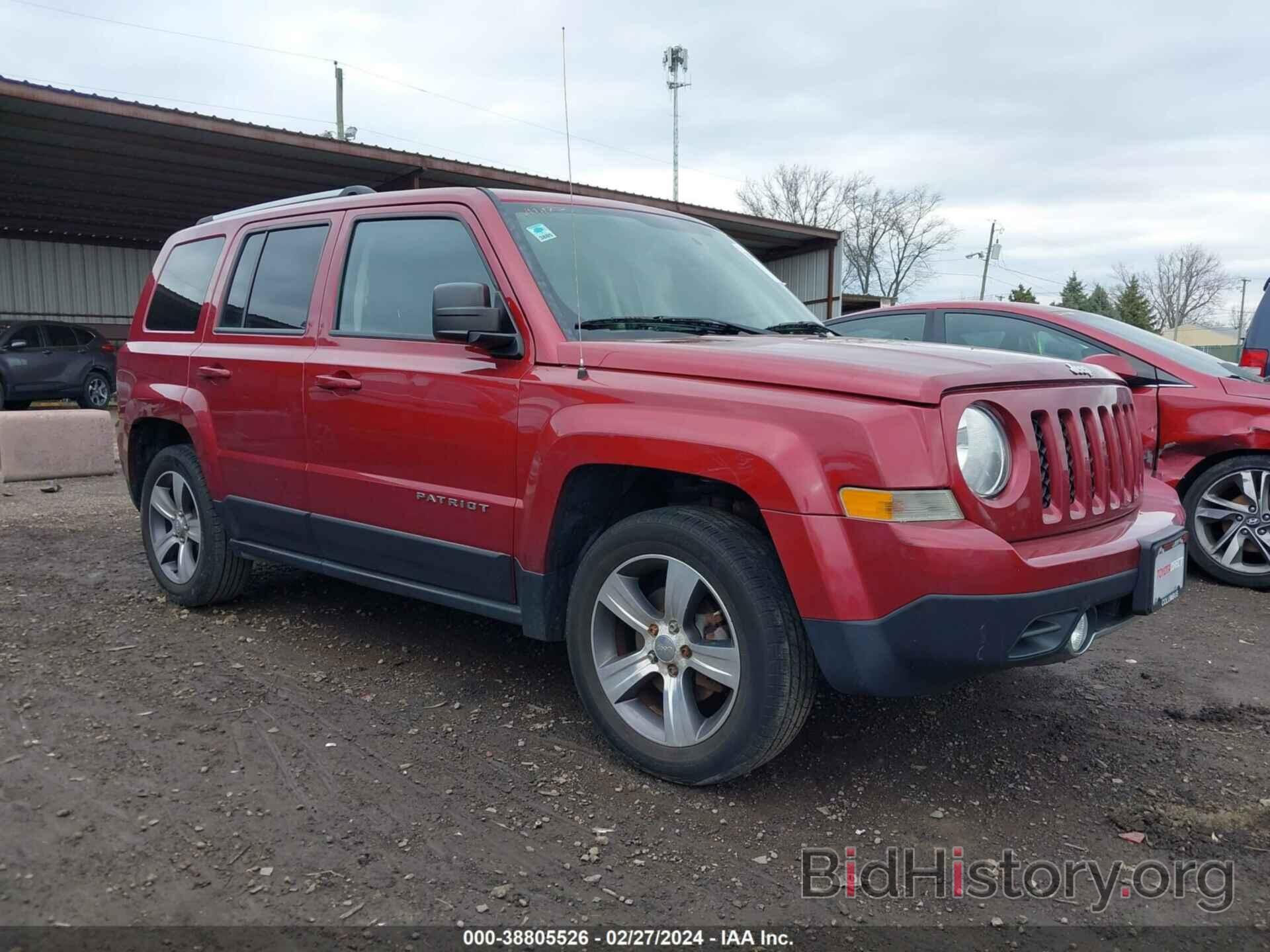 Фотография 1C4NJPFA6GD527605 - JEEP PATRIOT 2016