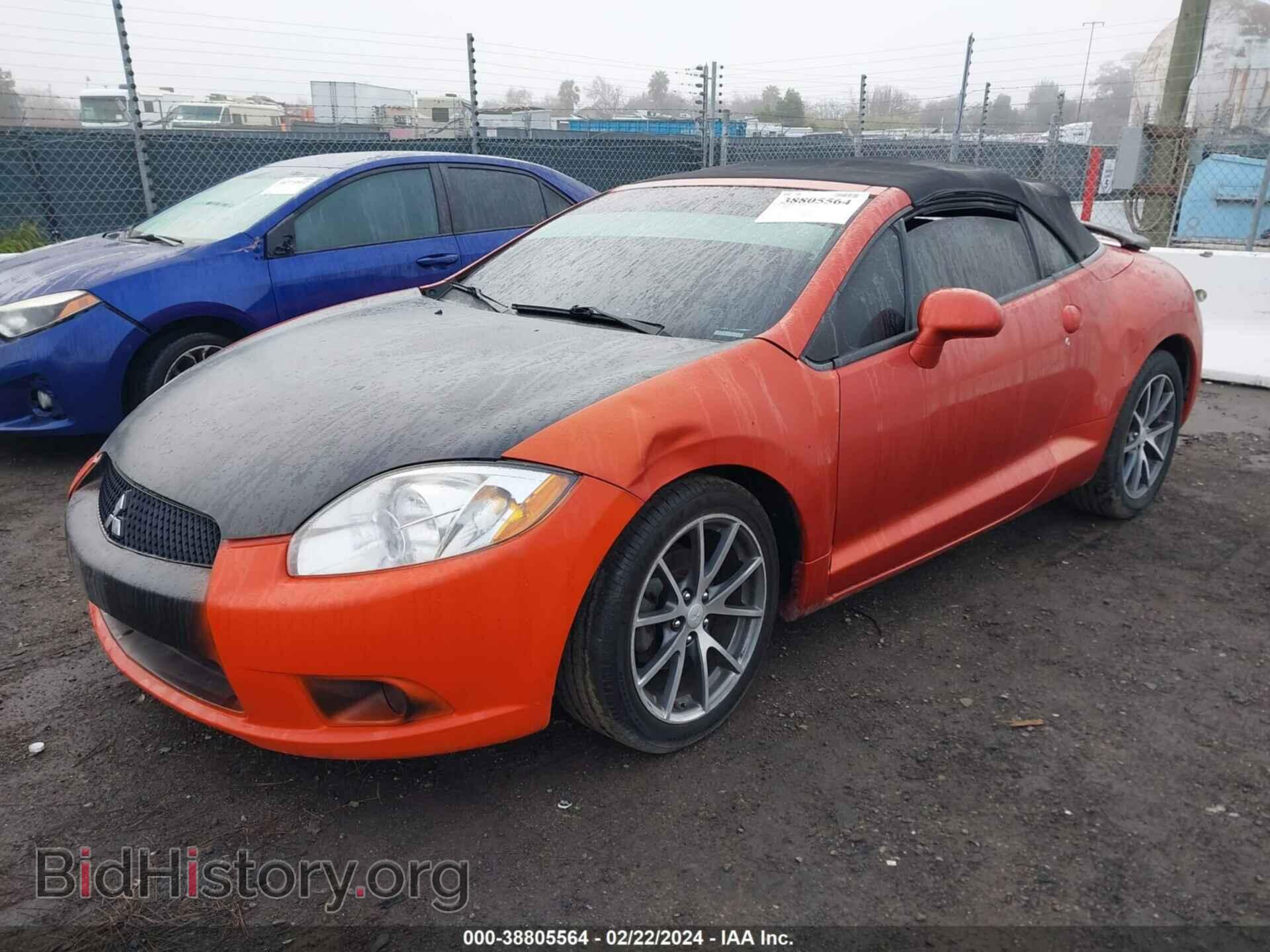 2012 MITSUBISHI ECLIPSE SPYDER - VIN: 4A37L2EF6CE001589 - Фото 2