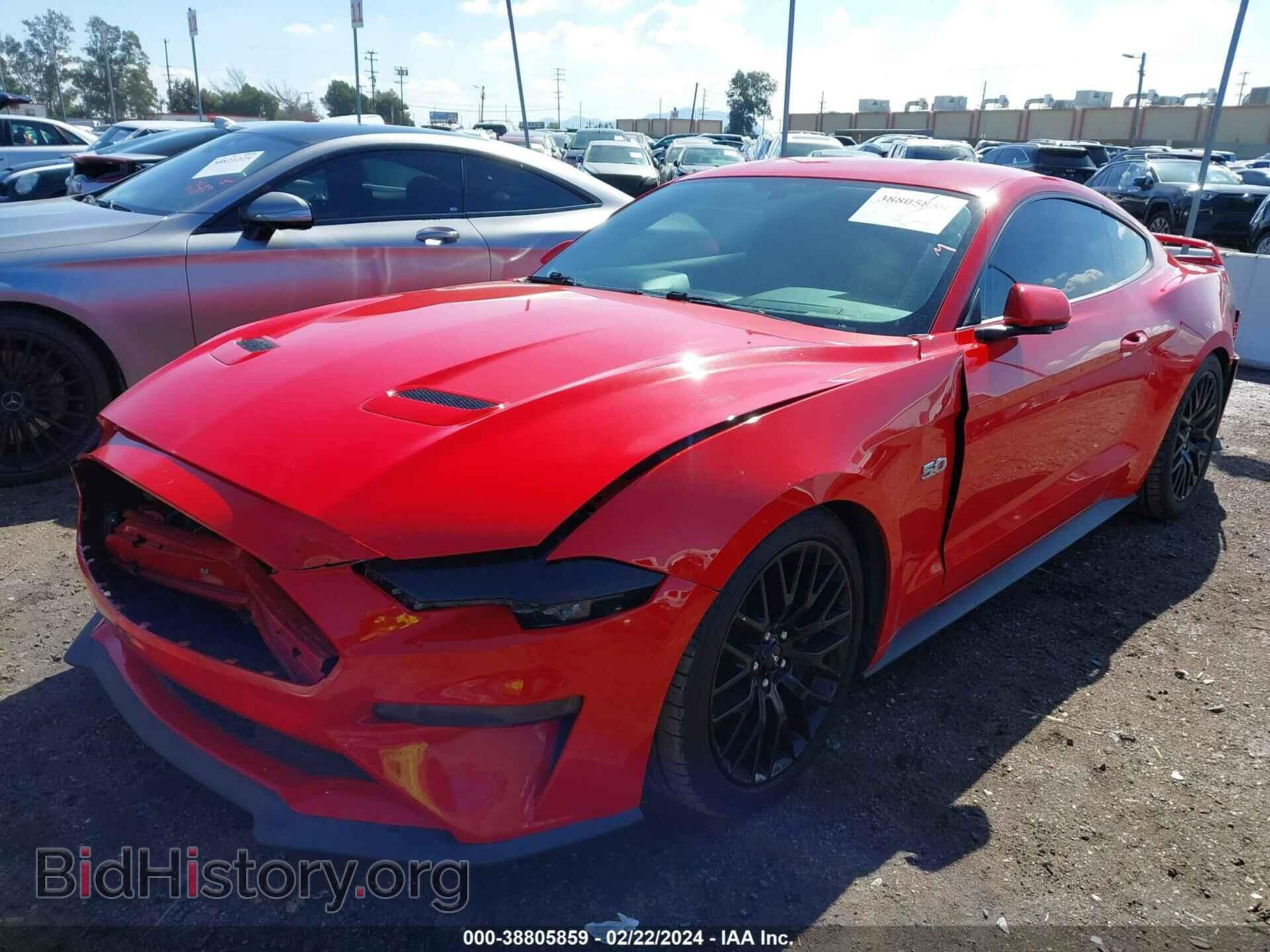 2019 FORD MUSTANG - VIN: 1FA6P8CF1K5202457 - Фото 2