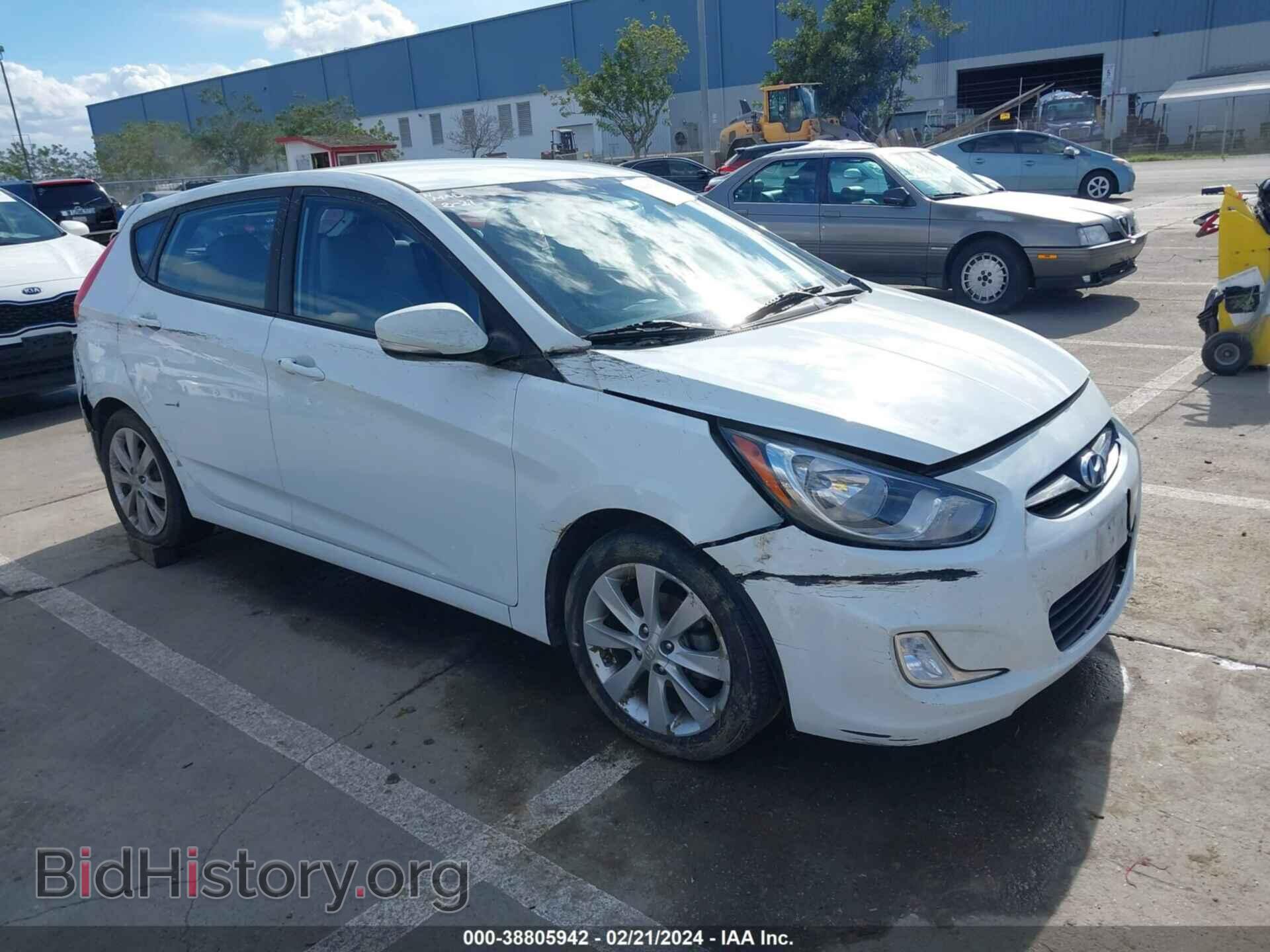 Photo KMHCU5AE6DU096347 - HYUNDAI ACCENT 2013