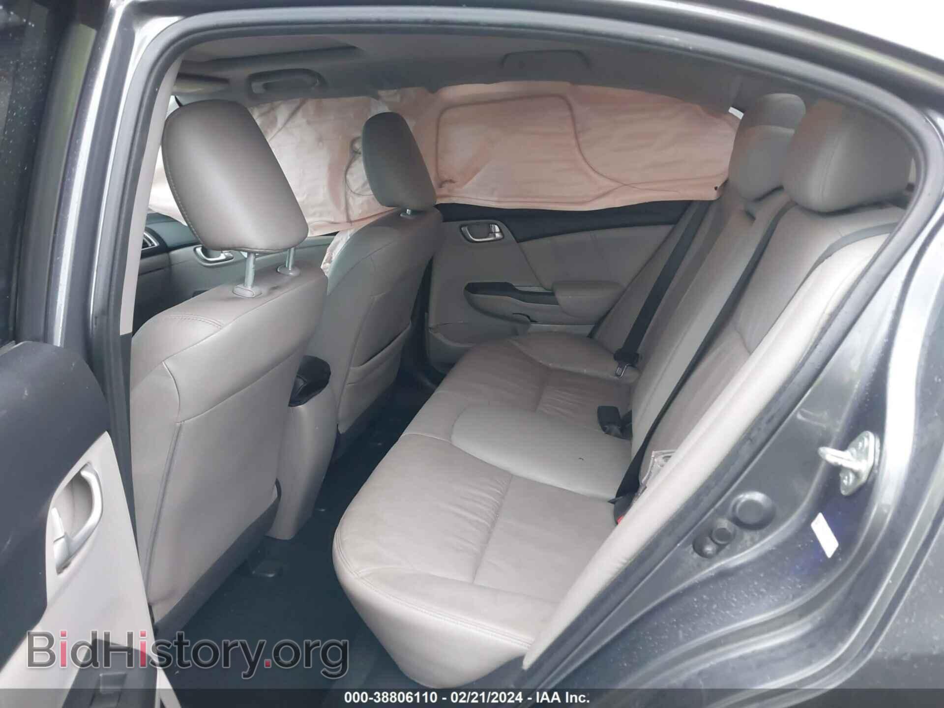 2013 HONDA CIVIC - VIN: 19XFB2F96DE235246 - Фото 8