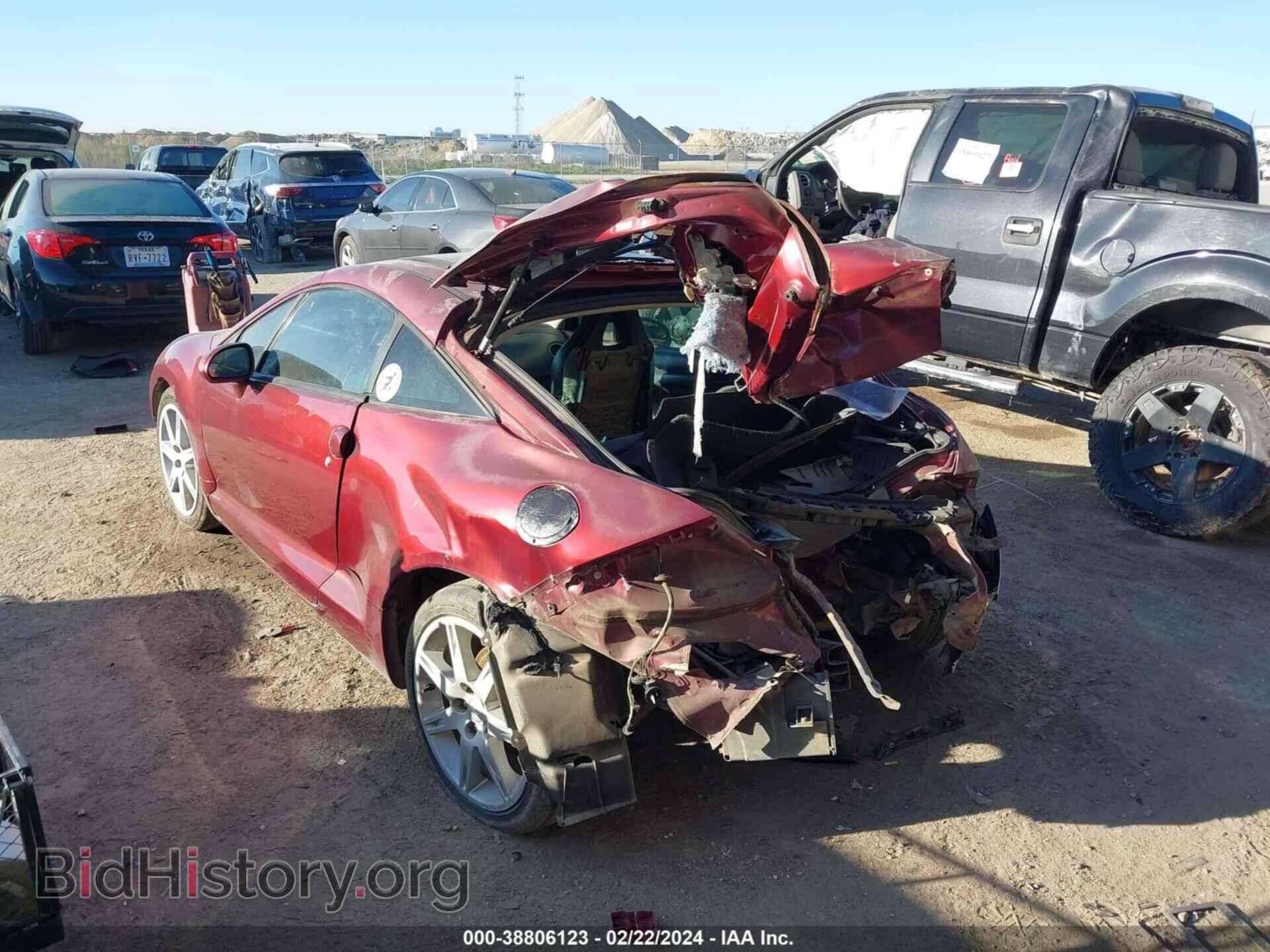2006 MITSUBISHI ECLIPSE - VIN: 4A3AK34T76E032294 - Фото 3