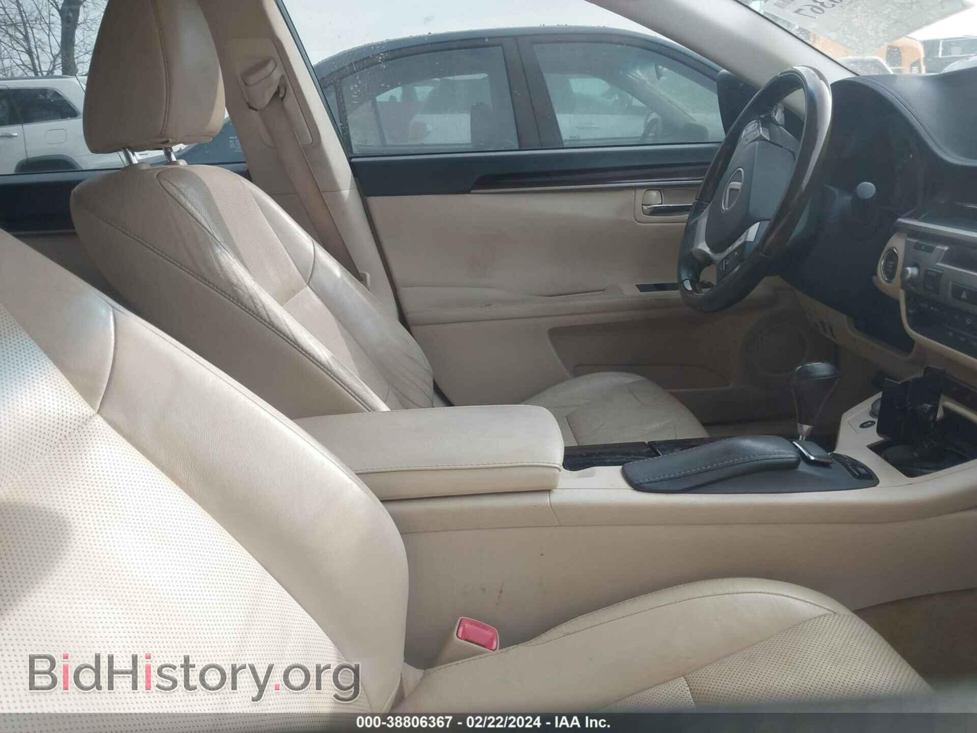 2013 LEXUS ES 350 - VIN: JTHBK1GG4D2027514 - Фото 5