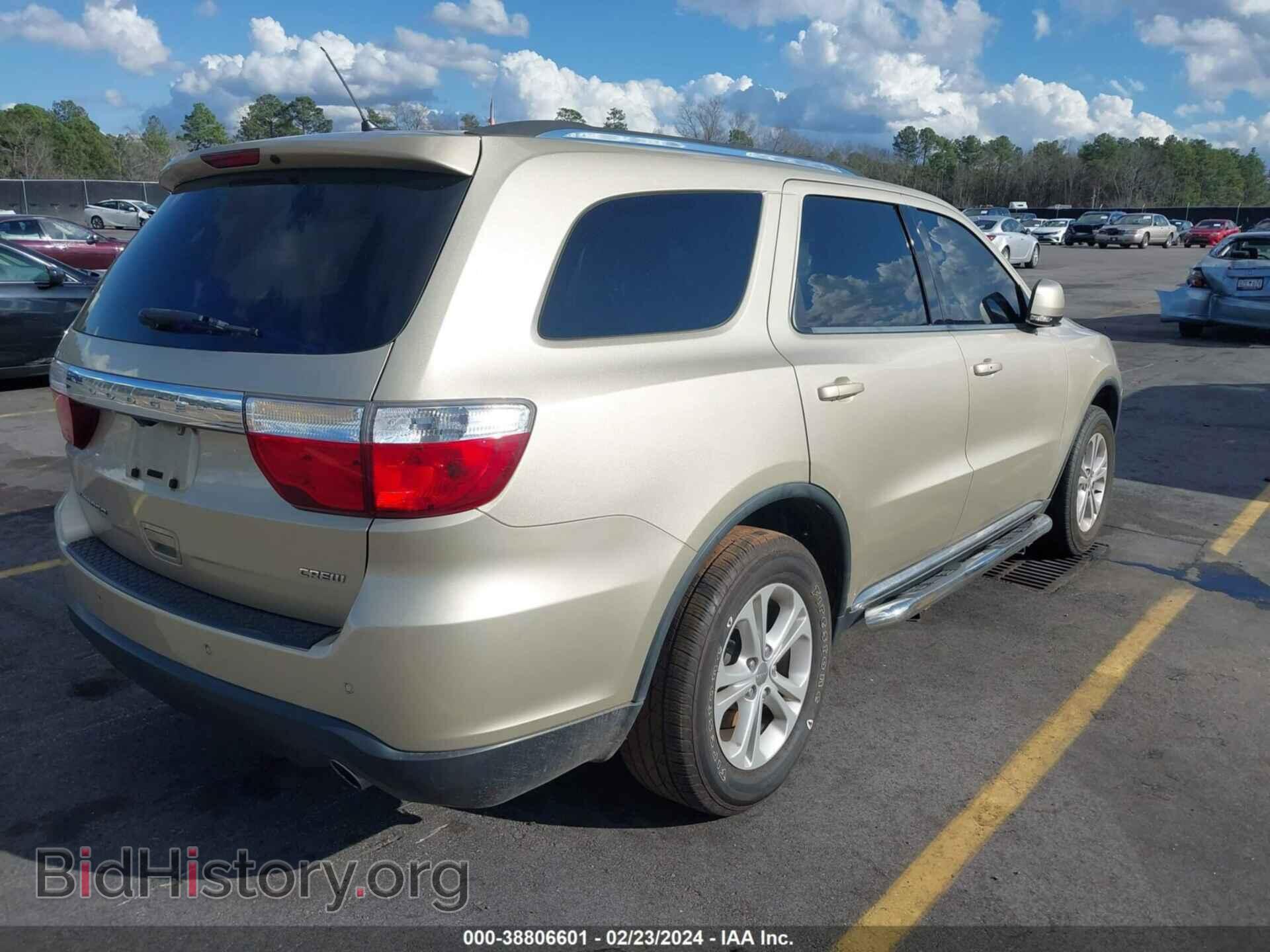 2012 DODGE DURANGO - VIN: 1C4SDHDT0CC188280 - Фото 4
