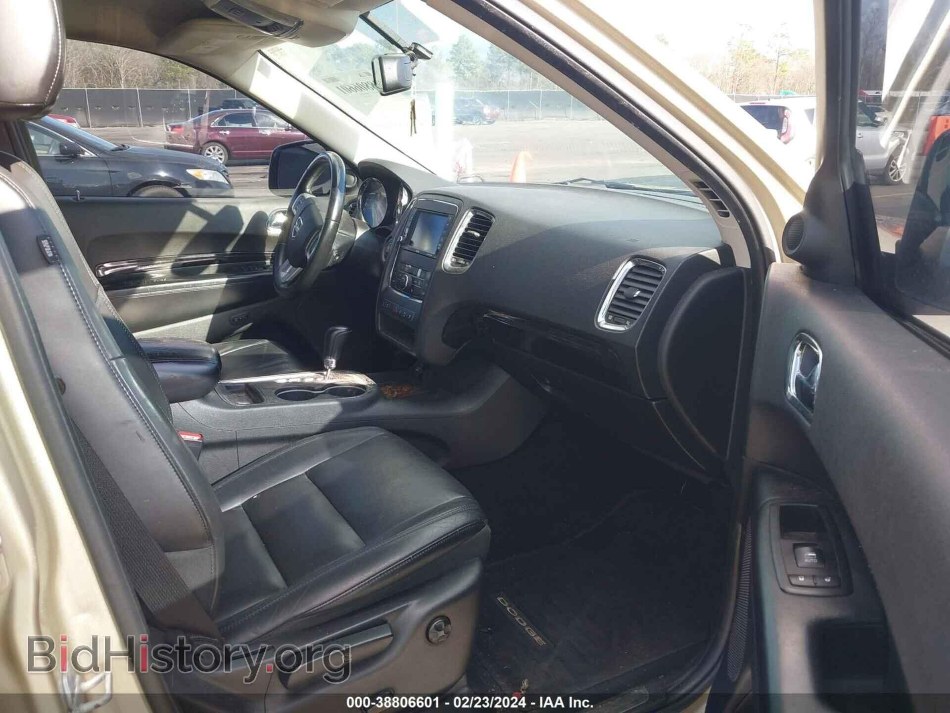 2012 DODGE DURANGO - VIN: 1C4SDHDT0CC188280 - Фото 5