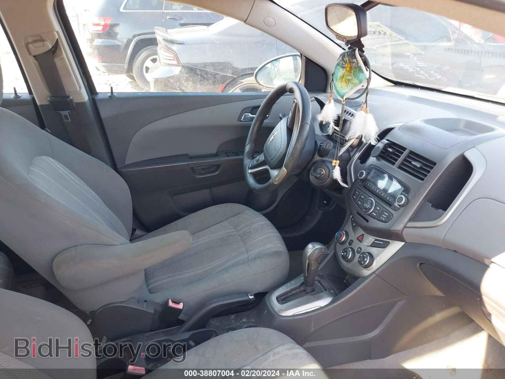 2012 CHEVROLET SONIC - VIN: 1G1JC6SH0C4109534 - Фото 5