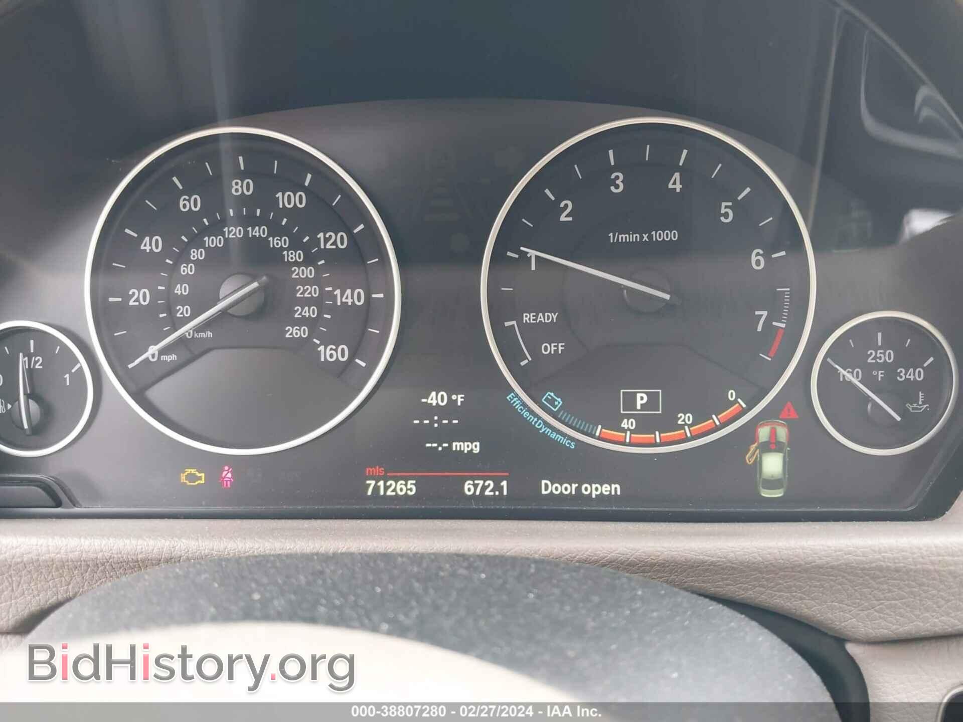 2013 BMW 335I - VIN: WBA3B9C51DF587571 - Фото 7