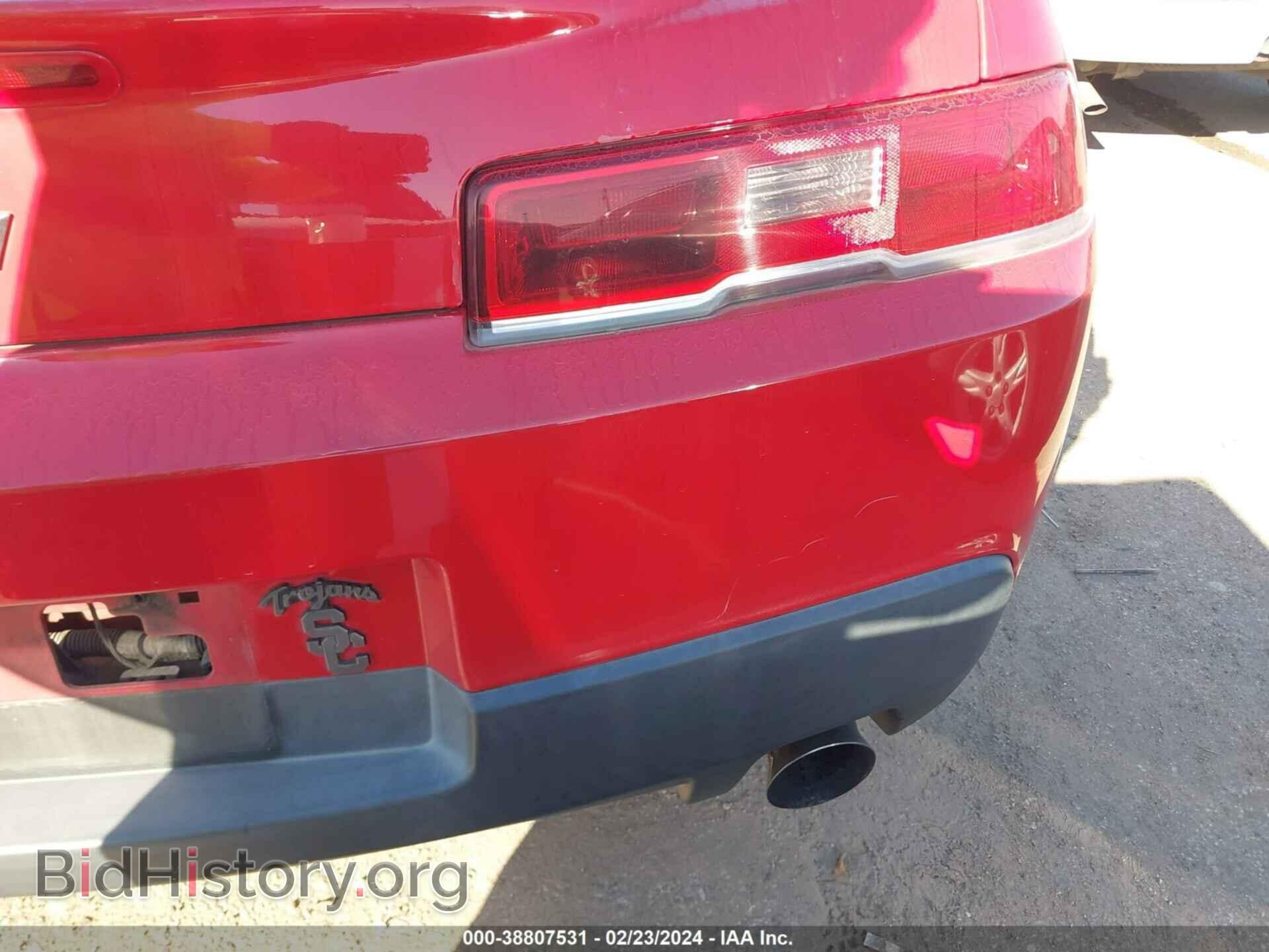 2014 CHEVROLET CAMARO - VIN: 2G1FA1E30E9184474 - Фото 6
