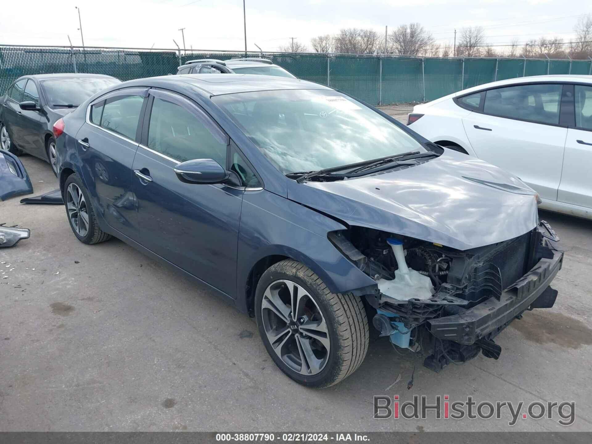 Photo KNAFZ4A80E5096201 - KIA FORTE 2014