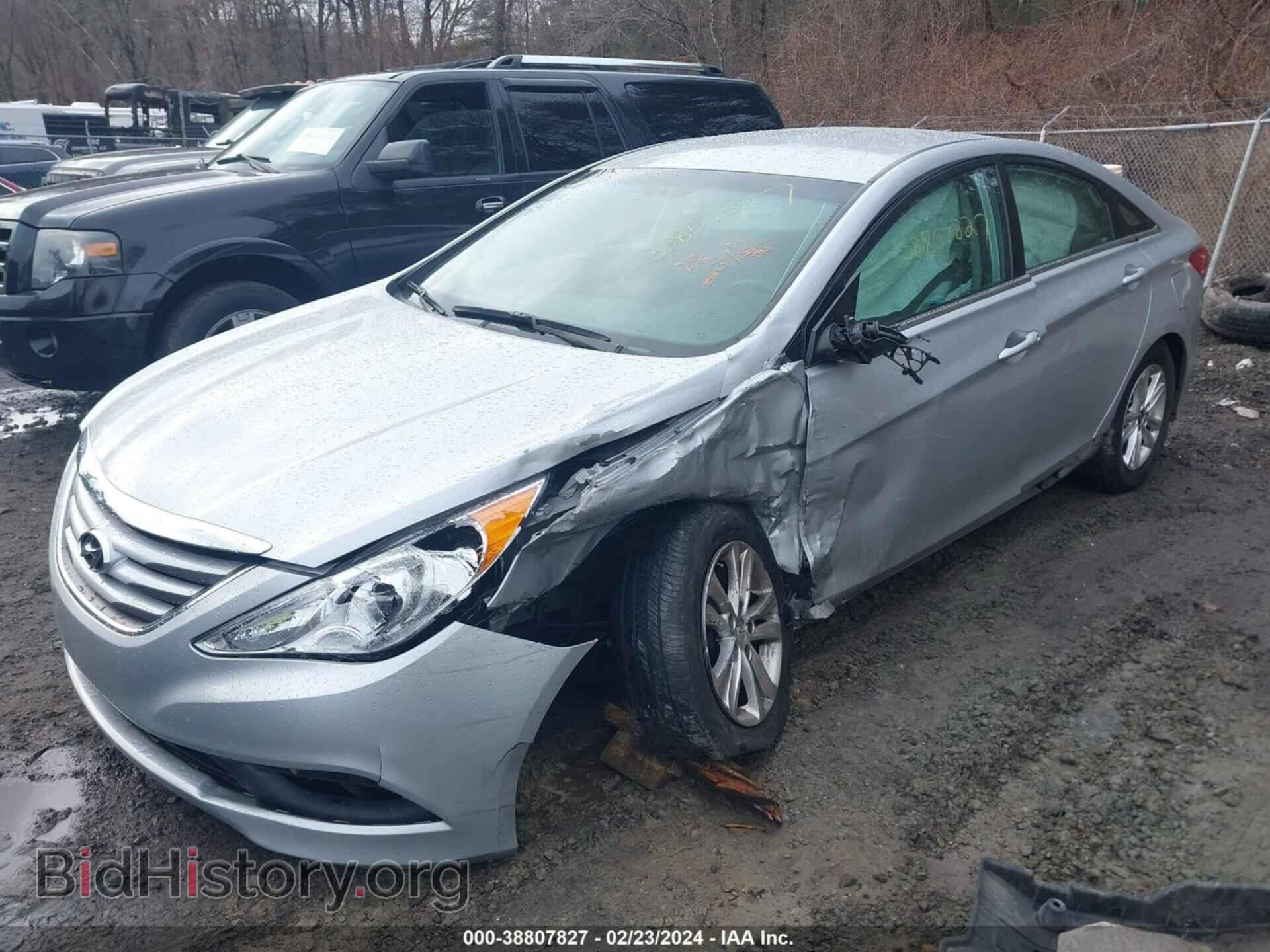 2014 HYUNDAI SONATA - VIN: 5NPEB4AC1EH860001 - Фото 2