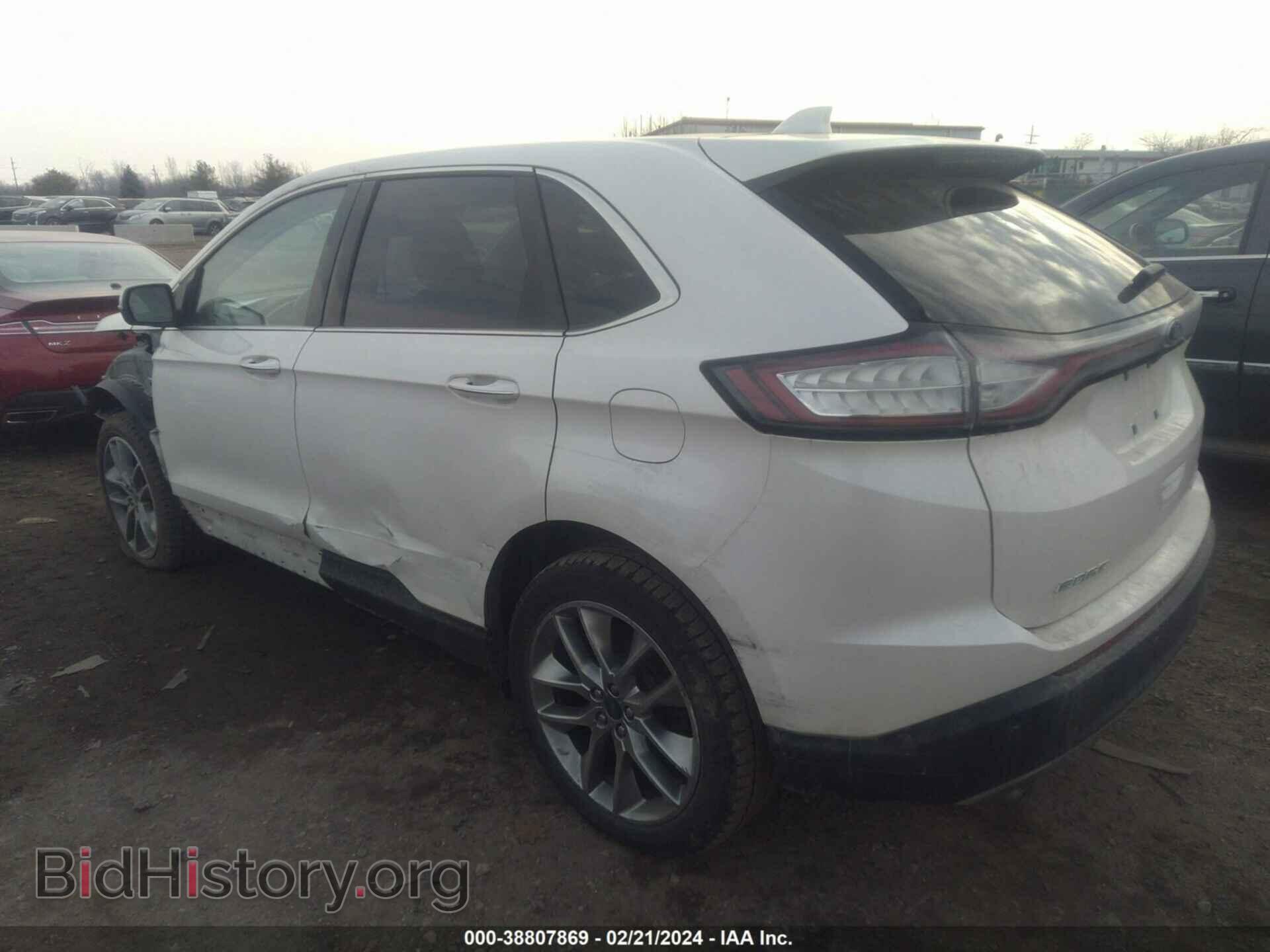 2016 FORD EDGE - VIN: 2FMPK4K99GBB93149 - Photo 3