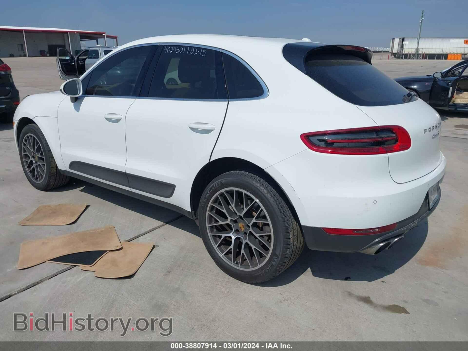 2015 PORSCHE MACAN - VIN: WP1AB2A58FLB50612 - Фото 3